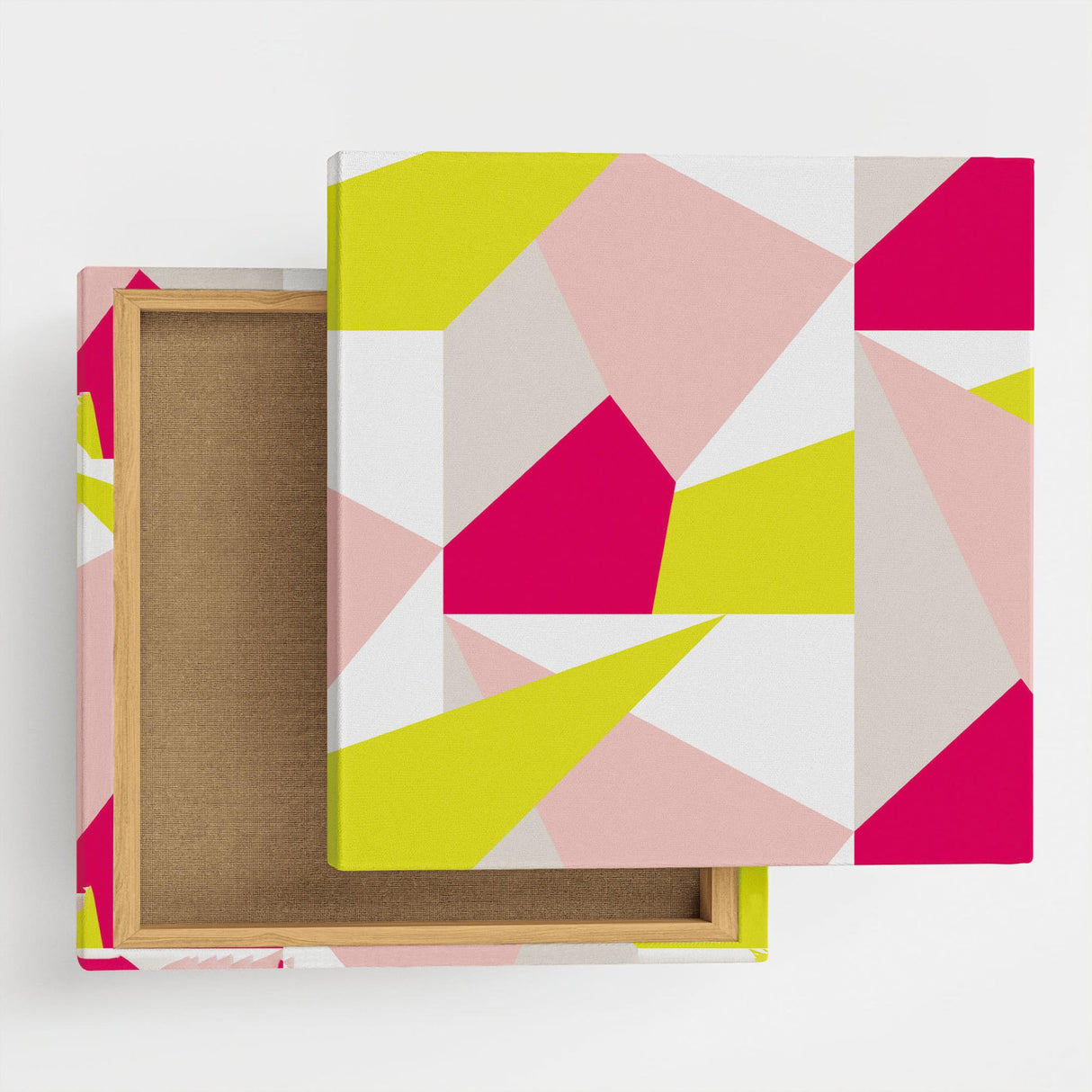 Geometric pattern fabric board Interior goods Art panel Canvas patt-1803-006