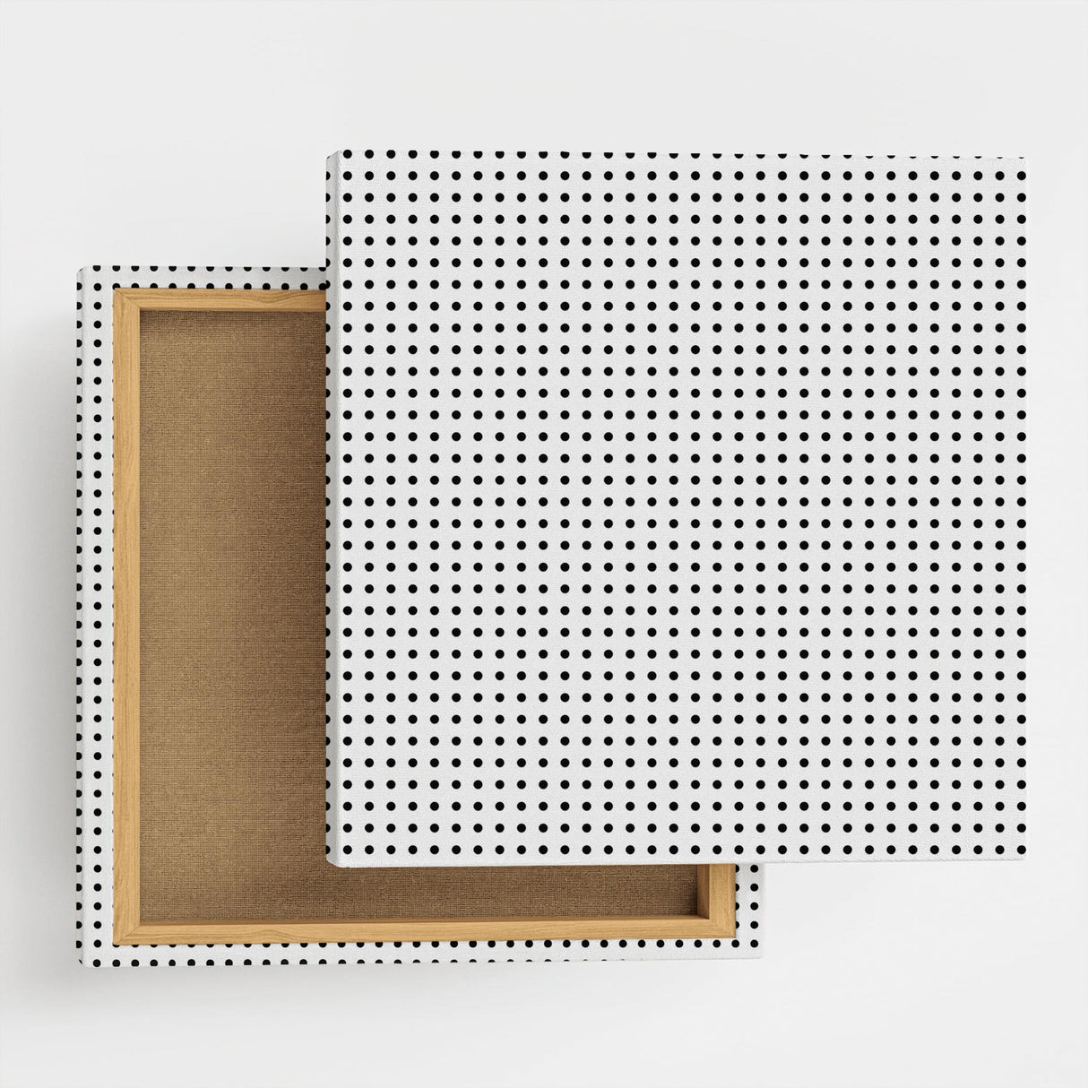 Dot pattern fabric panel Interior goods Art panel Canvas patt-1803-052