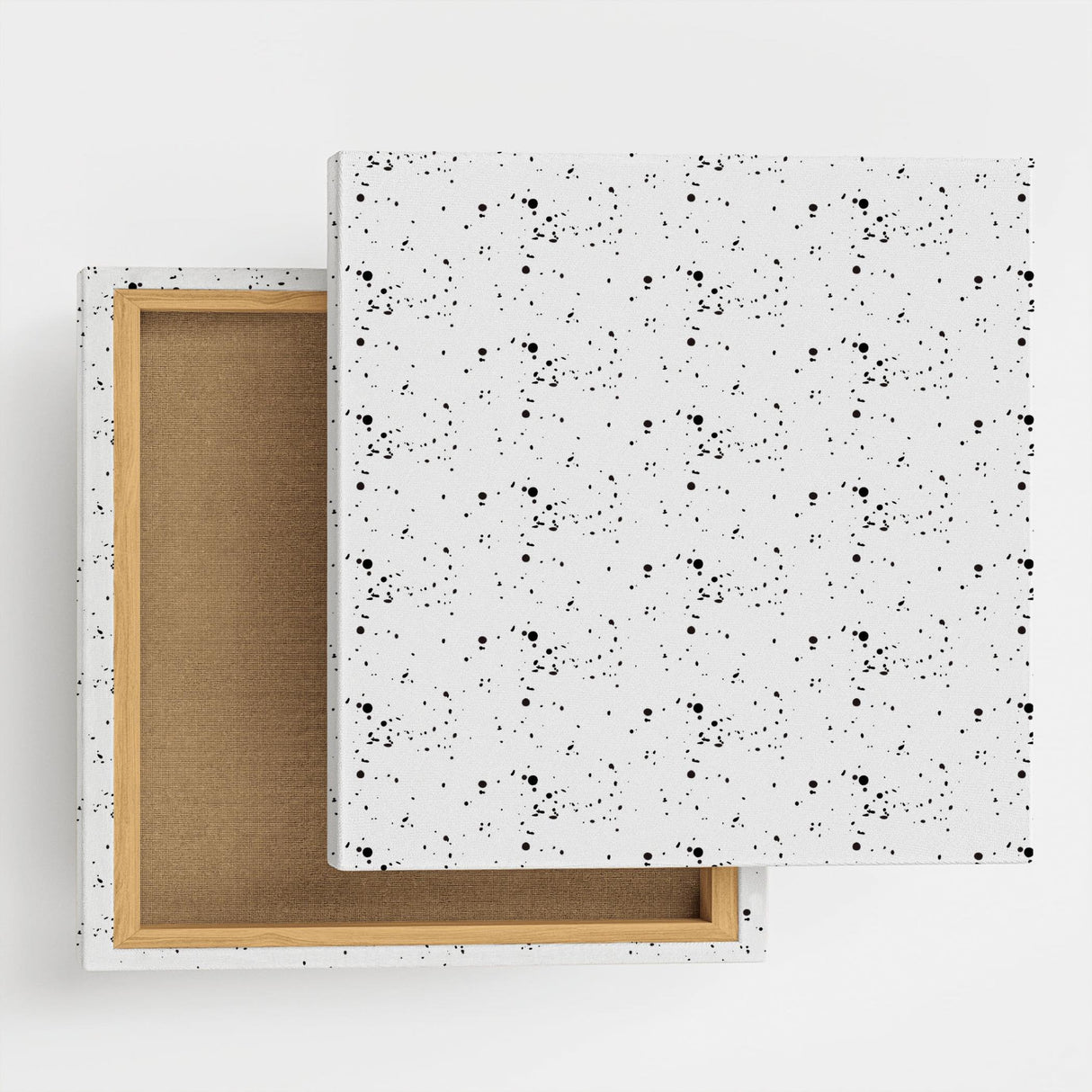 ドット柄の壁掛けアート インテリア雑貨 アートパネル キャンバス   patt-1803-066
