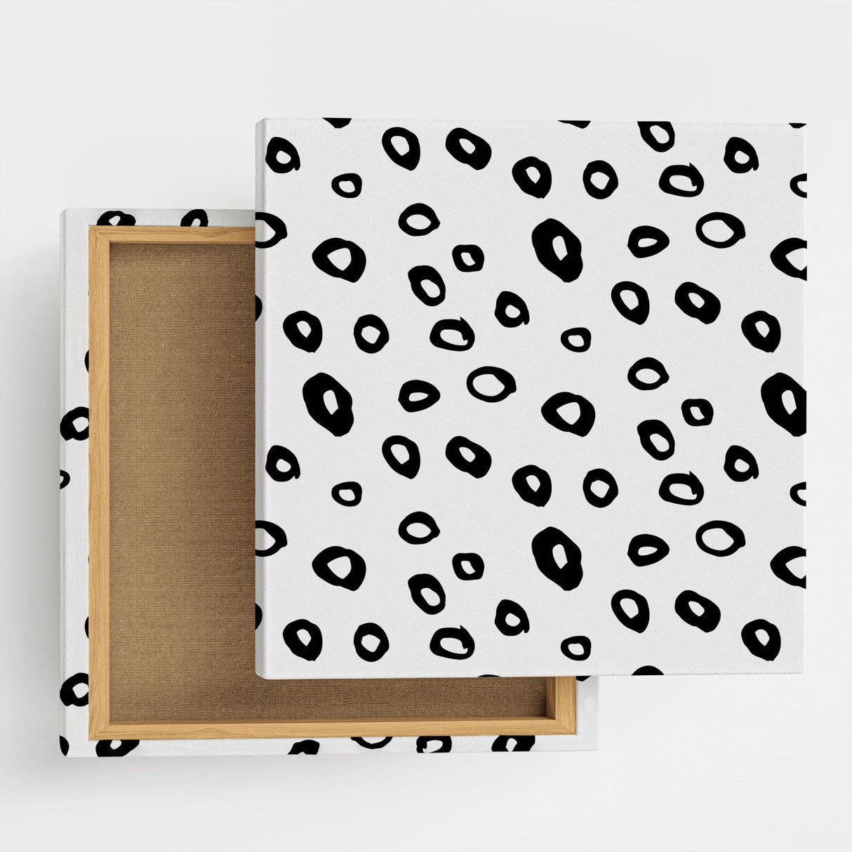 ドット柄のファブリックボード インテリア雑貨 アートパネル キャンバス   patt-1803-067