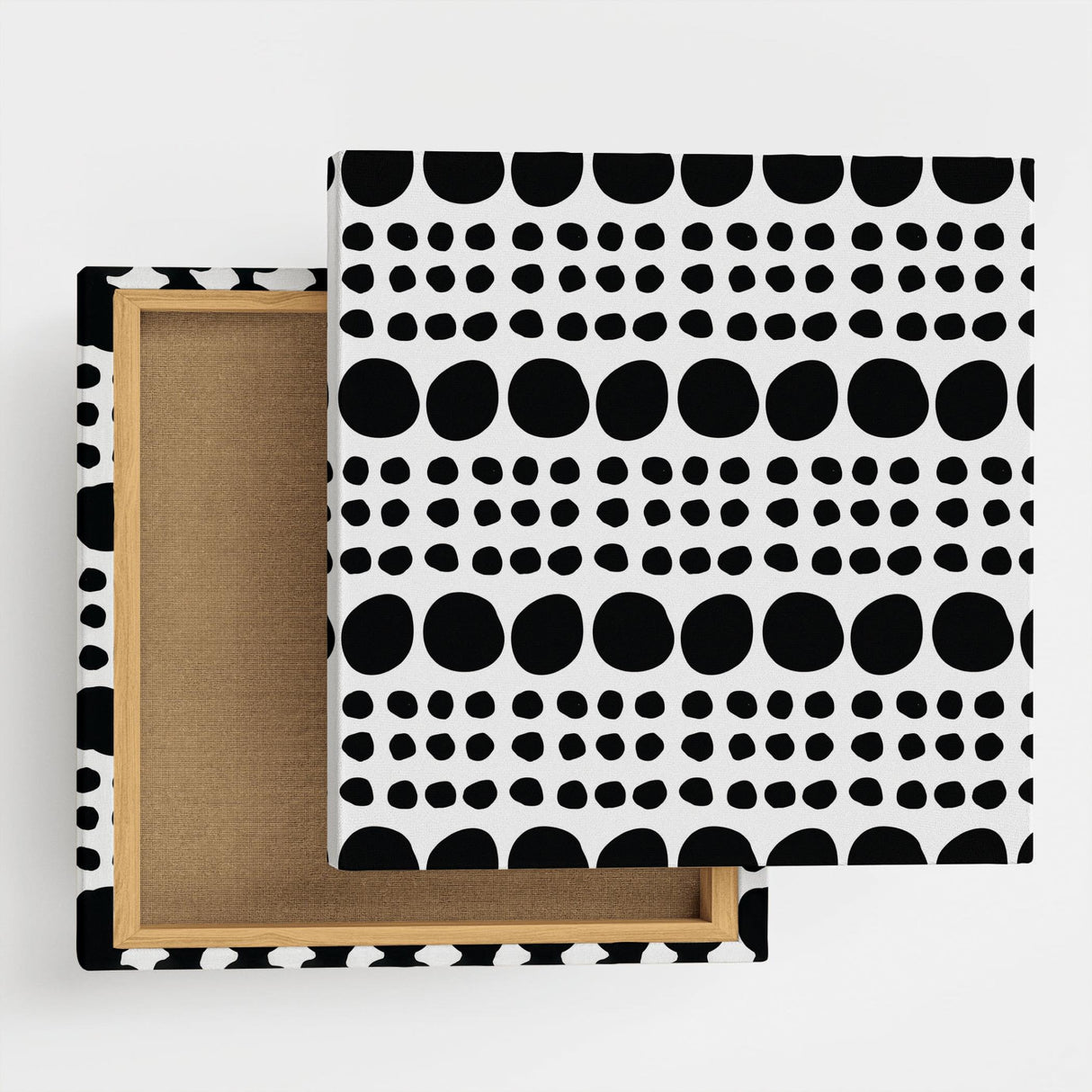 ドット柄のファブリックボード インテリア雑貨 アートパネル キャンバス   patt-1803-073
