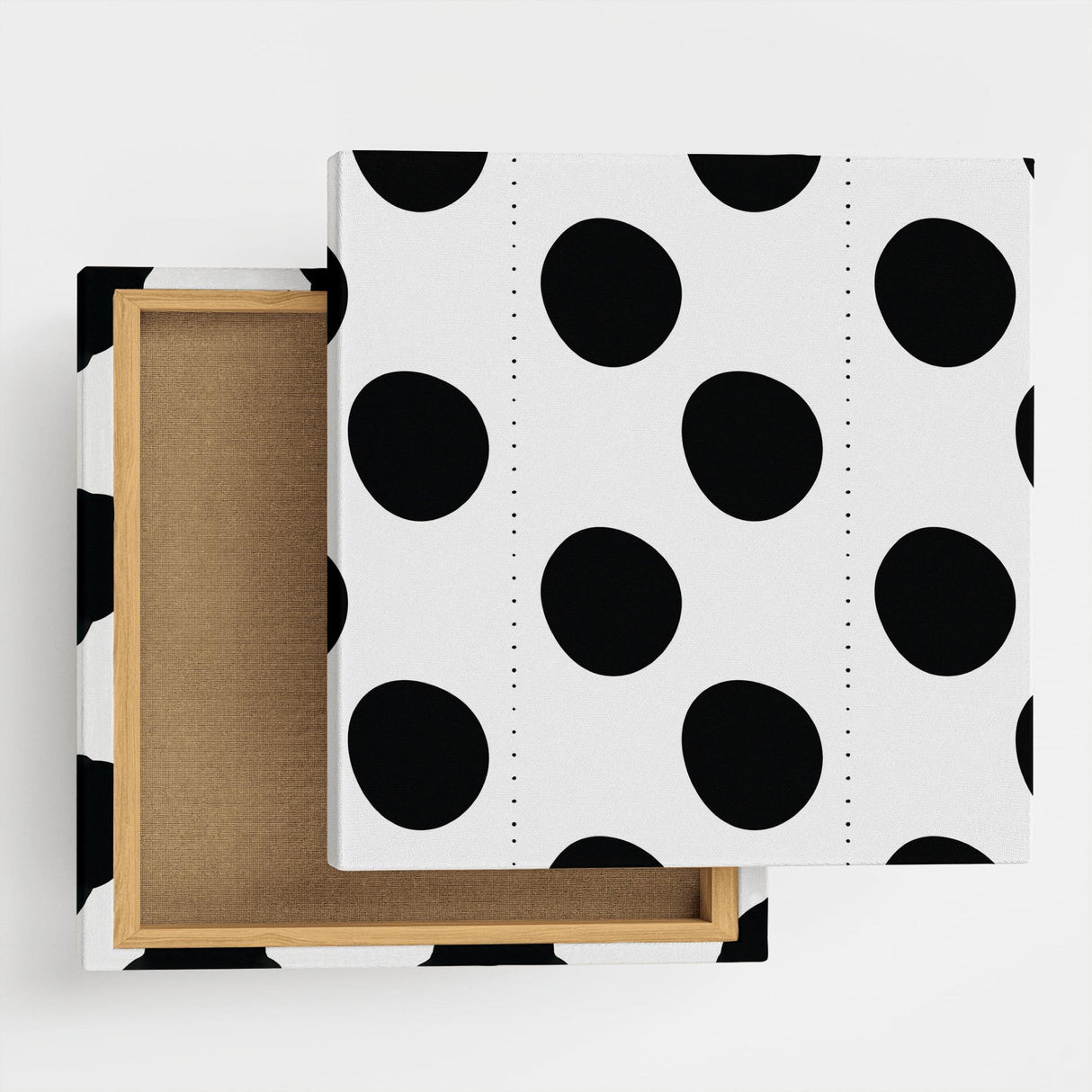 ドット柄のファブリックボード インテリア雑貨 アートパネル キャンバス   patt-1803-080