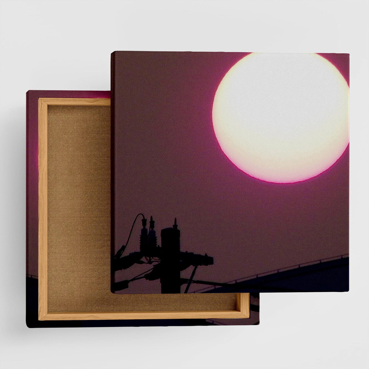 月をモチーフにしたファブリックパネル インテリア アート pho-0007