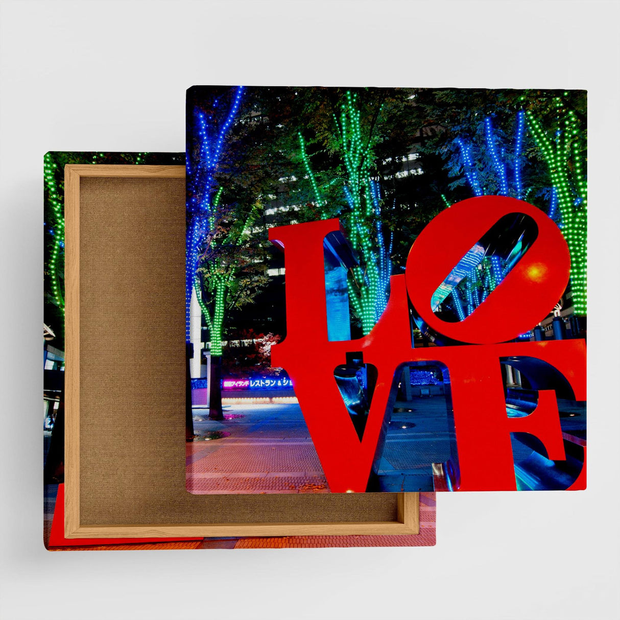 LOVEモチーフのファブリックパネル 一人暮らし インテリア pho-0013