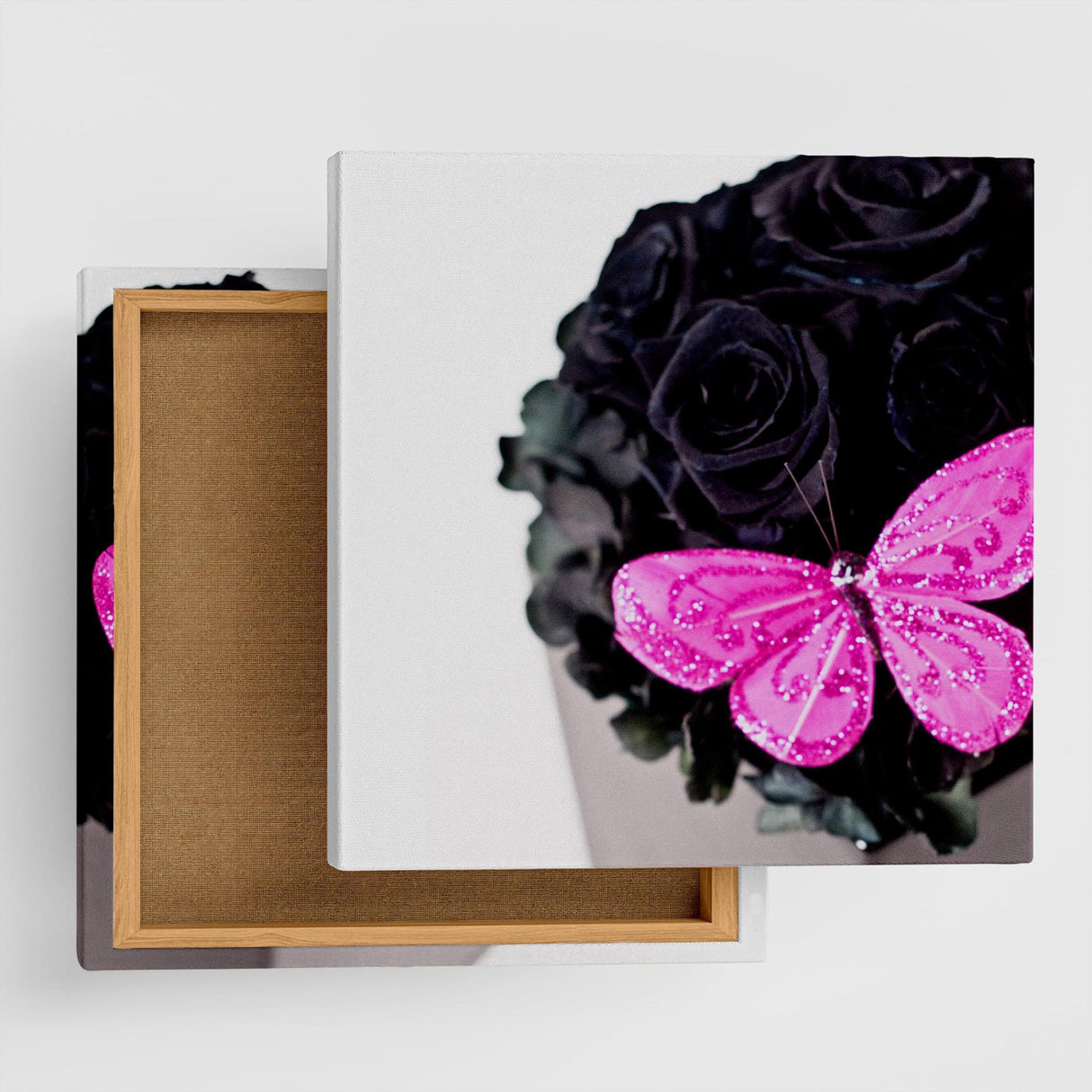 蝶モチーフのインテリア、ファブリックパネル ウォールデコ インテリア pho-0014