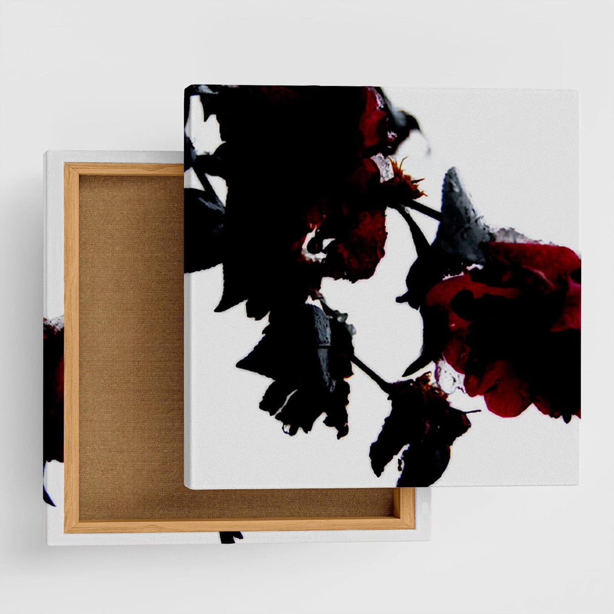 壁掛けインテリアにファブリックパネル|バラ 写真 アート pho-0047