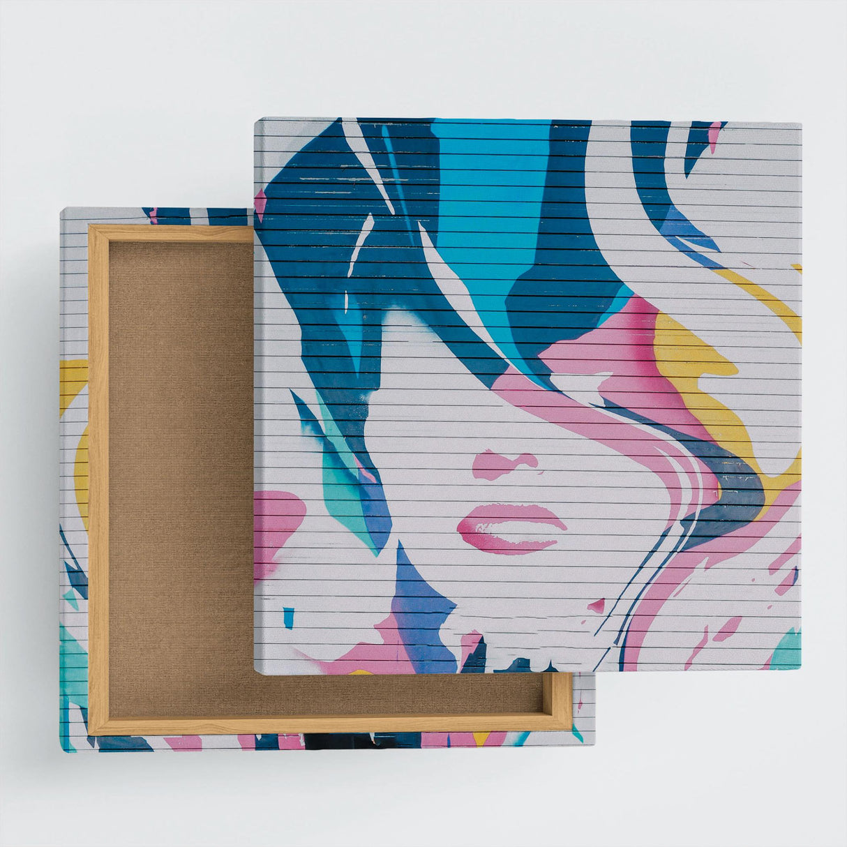 グラフィティのウォールデコ インテリア雑貨 アートパネル キャンバス   poht-1805-06