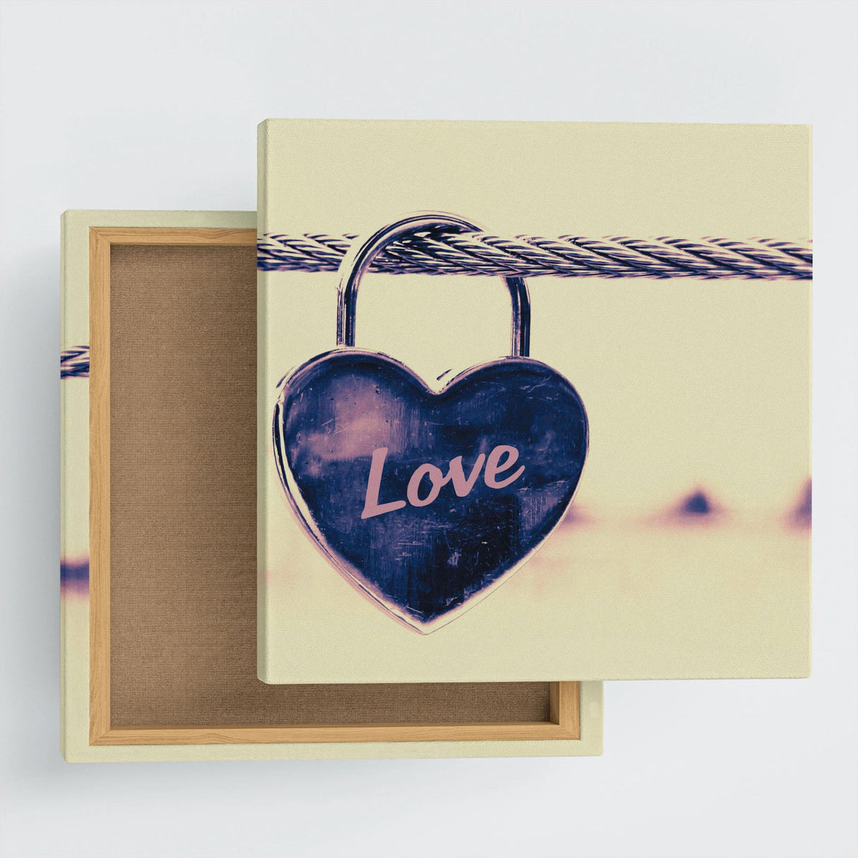 LOVEのファブリックパネル インテリア雑貨 アートパネル キャンバス   poht-1805-12