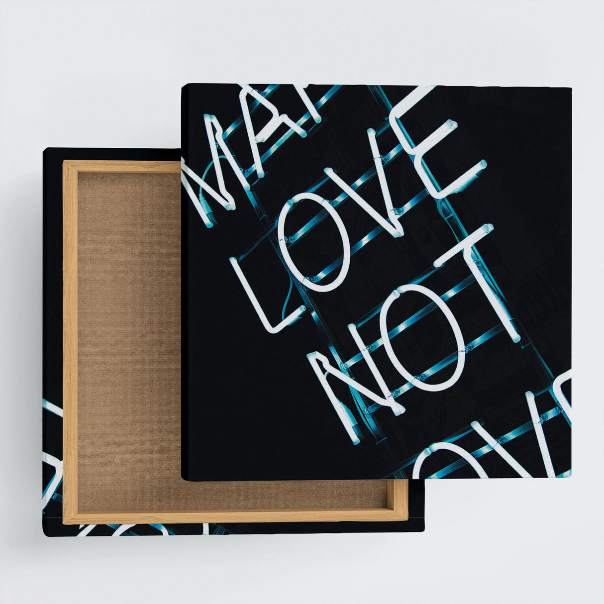 ネオンのファブリックパネル インテリア雑貨 アートパネル キャンバス poht-1805-21