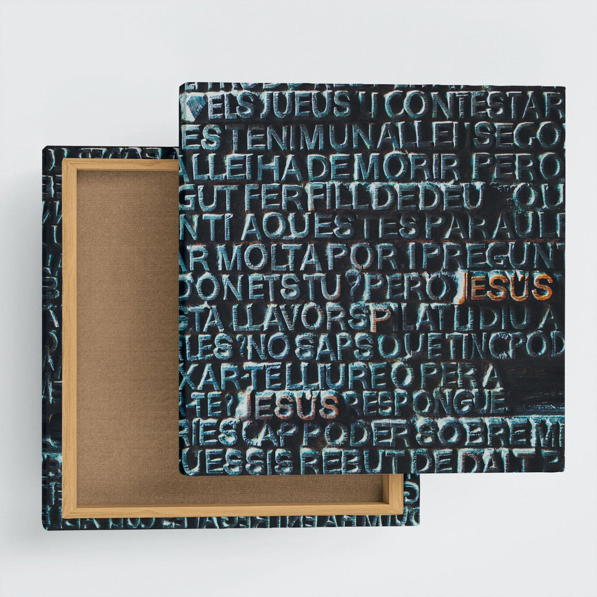 タイポグラフィのアートパネル インテリア雑貨 アートパネル キャンバス poht-1805-28