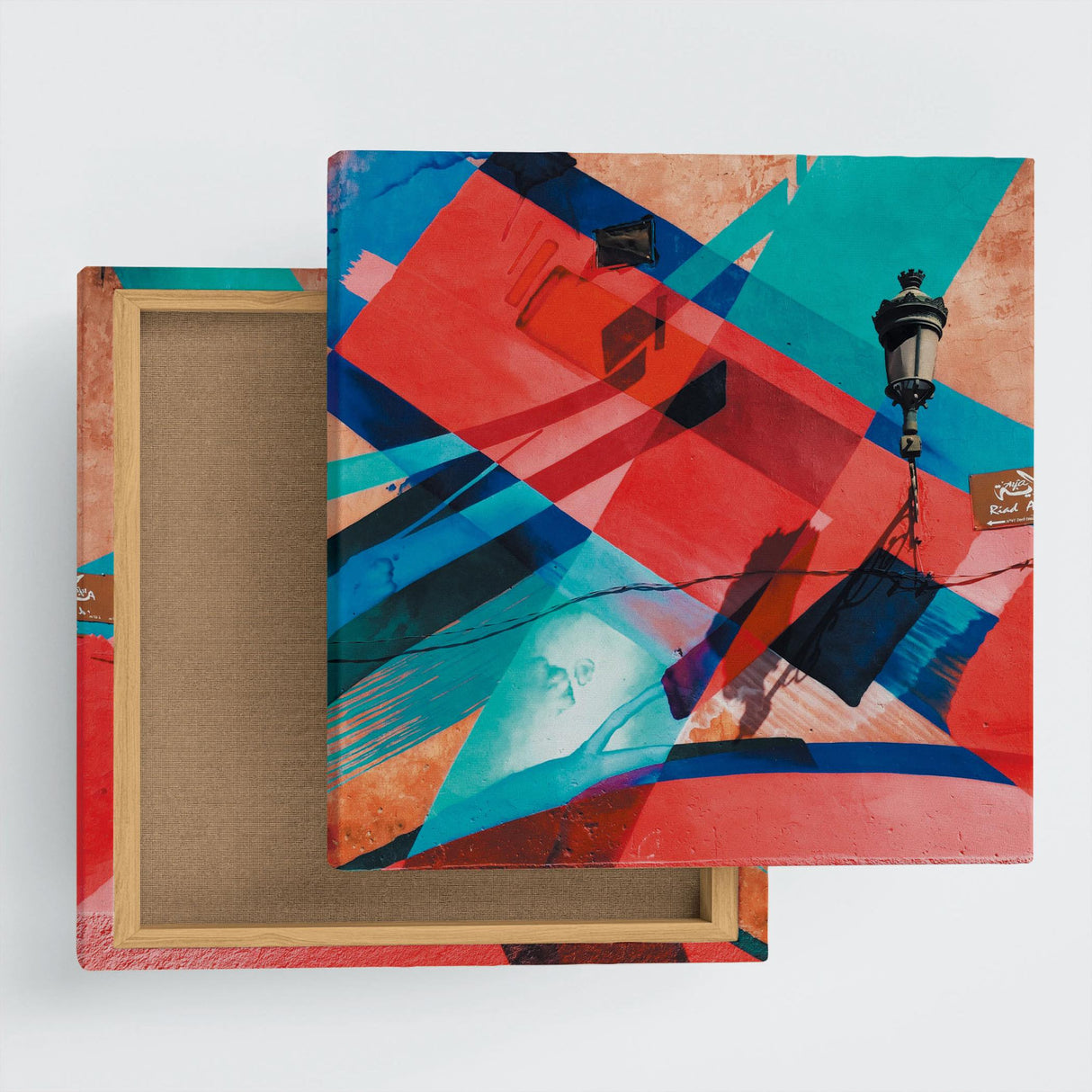 グラフィティのアートパネル インテリア雑貨 アートパネル キャンバス poht-1805-34