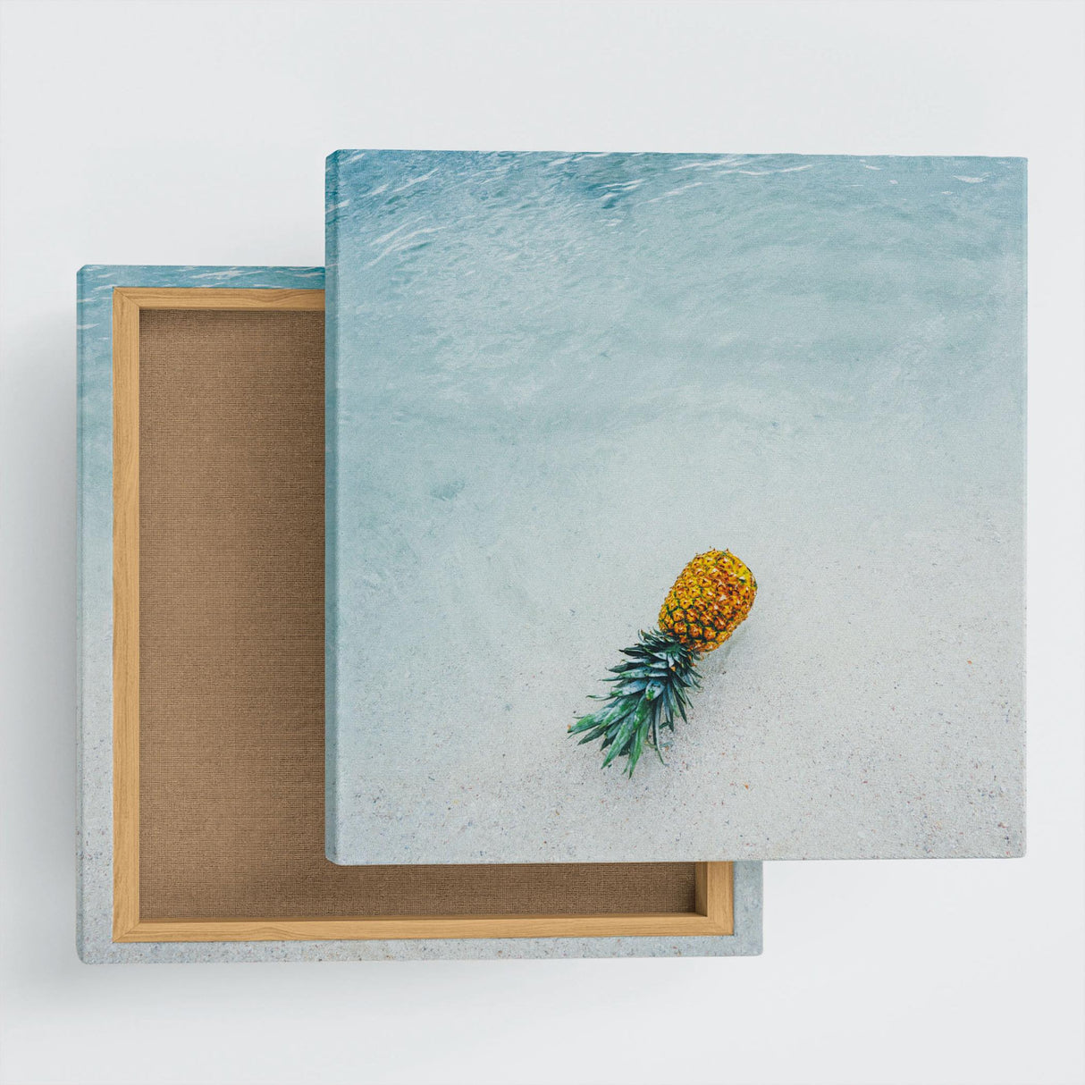 パイナップルのファブリックボード インテリア雑貨 アートパネル キャンバス poht-1805-42