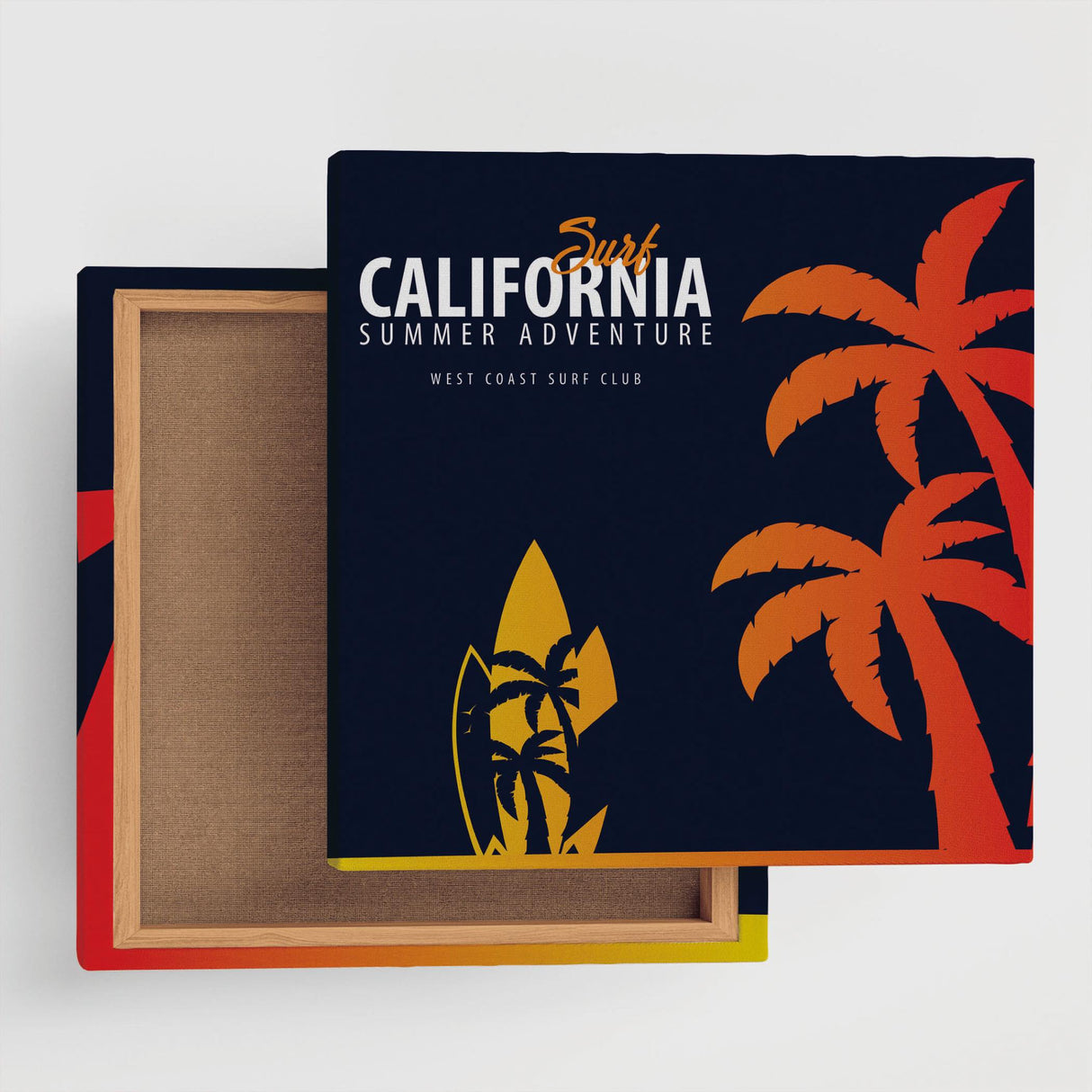 カリフォルニアのファブリックパネル インテリア雑貨 アートパネル キャンバス popa-1803-018