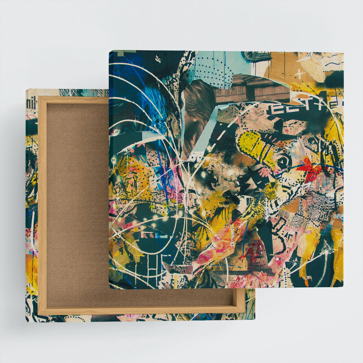 ポップアートのアートパネル インテリア雑貨 アートパネル キャンバス popa-1805-01