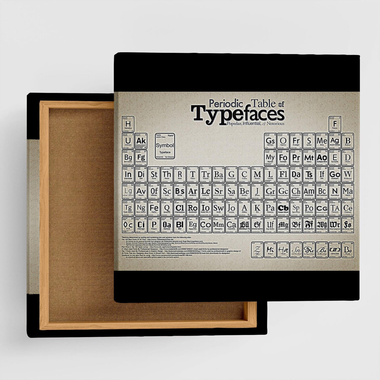 タイポグラフの壁掛けインテリア小物 壁掛け アート typ-0024