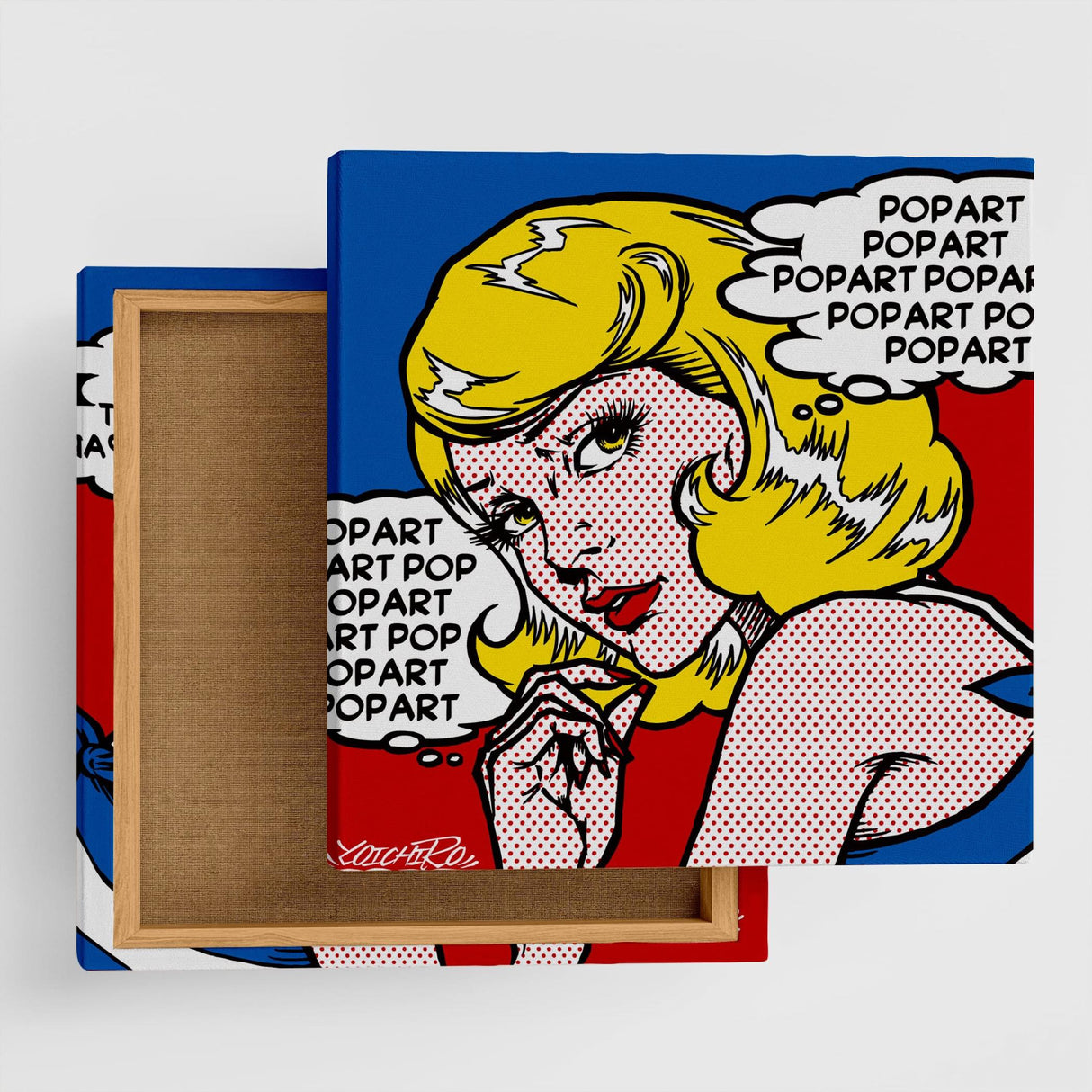 壁掛けインテリアにファブリックパネル|YOICHIRO ポスター アート yoi-0002