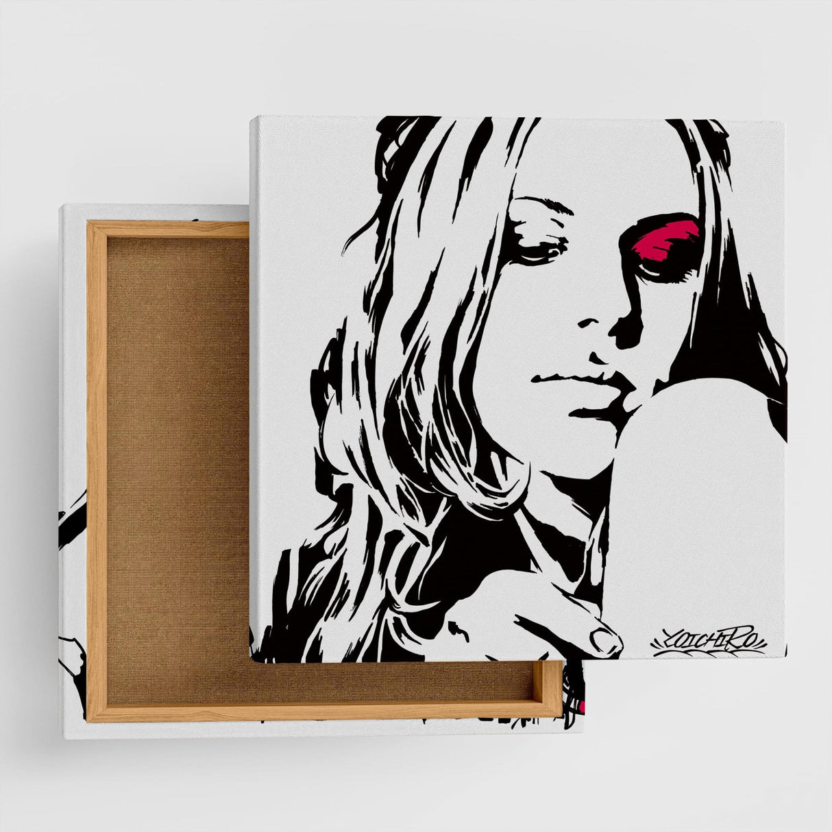 YOICHIROのファブリックパネル インテリア アート yoi-0003