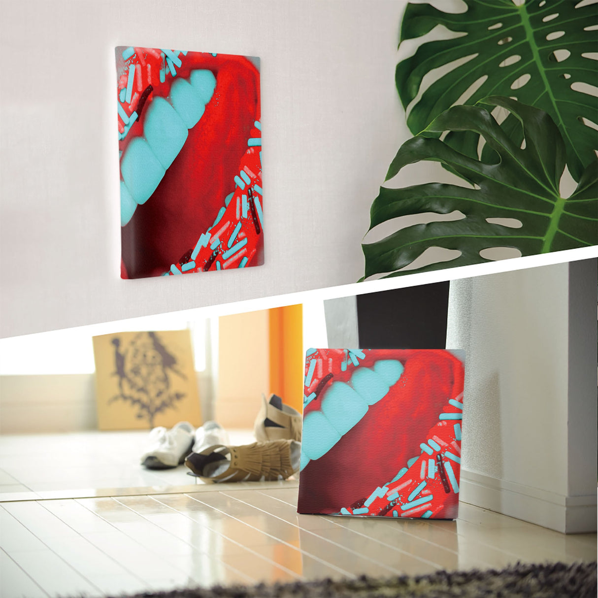 セクシーなファブリックパネル 壁掛け アート ccc-0002 - ArtDeli. アートパネル専門店