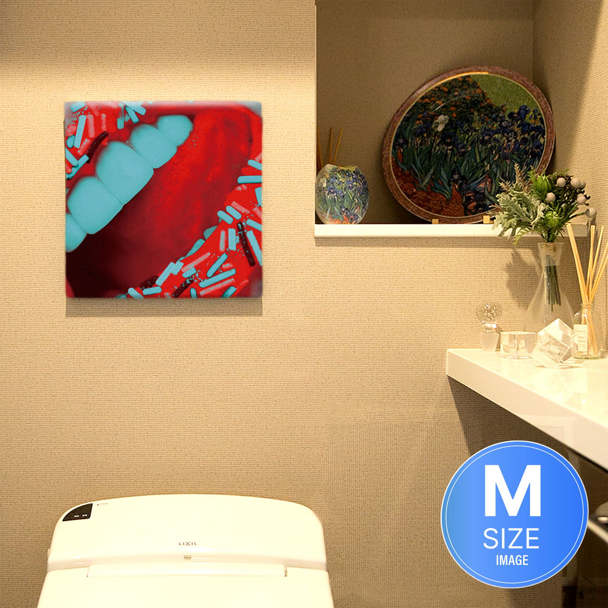 セクシーなファブリックパネル 壁掛け アート ccc-0002 - ArtDeli. アートパネル専門店