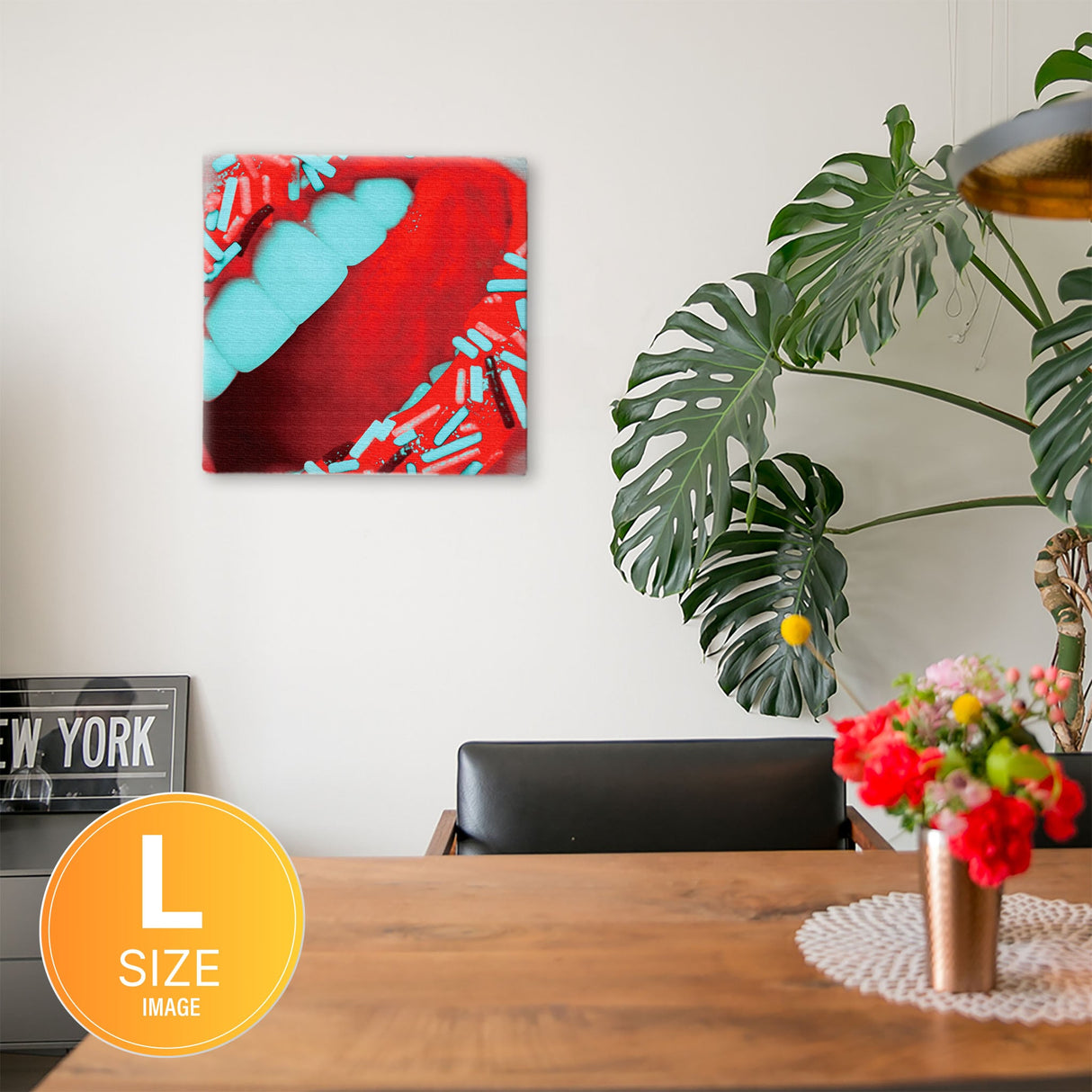 セクシーなファブリックパネル 壁掛け アート ccc-0002 - ArtDeli. アートパネル専門店