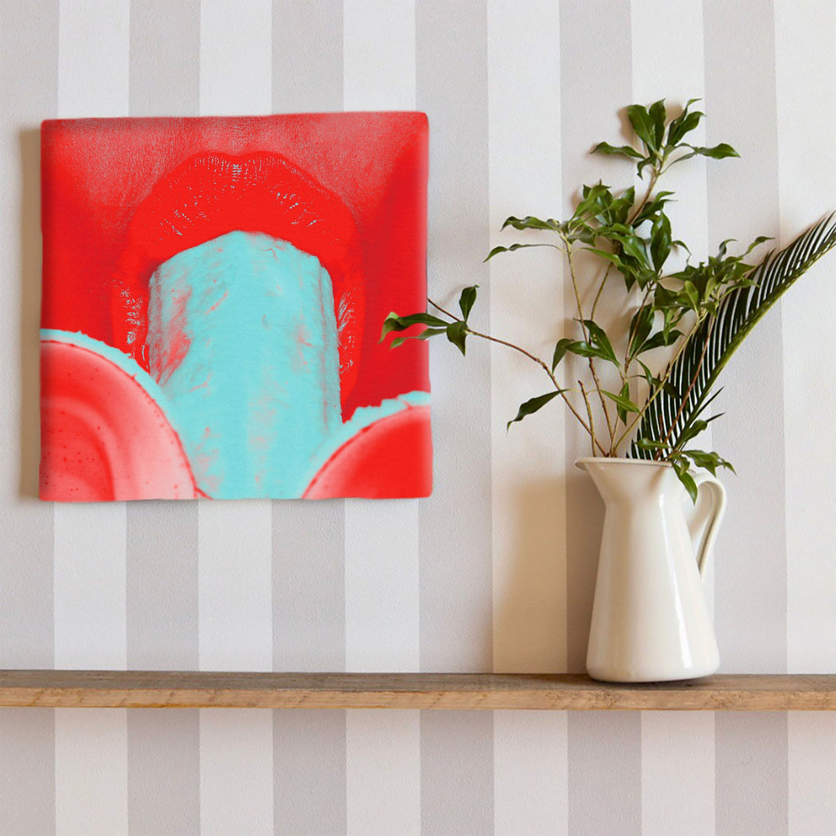 ガールズをモチーフにしたファブリックパネル 写真 アート ccc-0006 - ArtDeli. アートパネル専門店