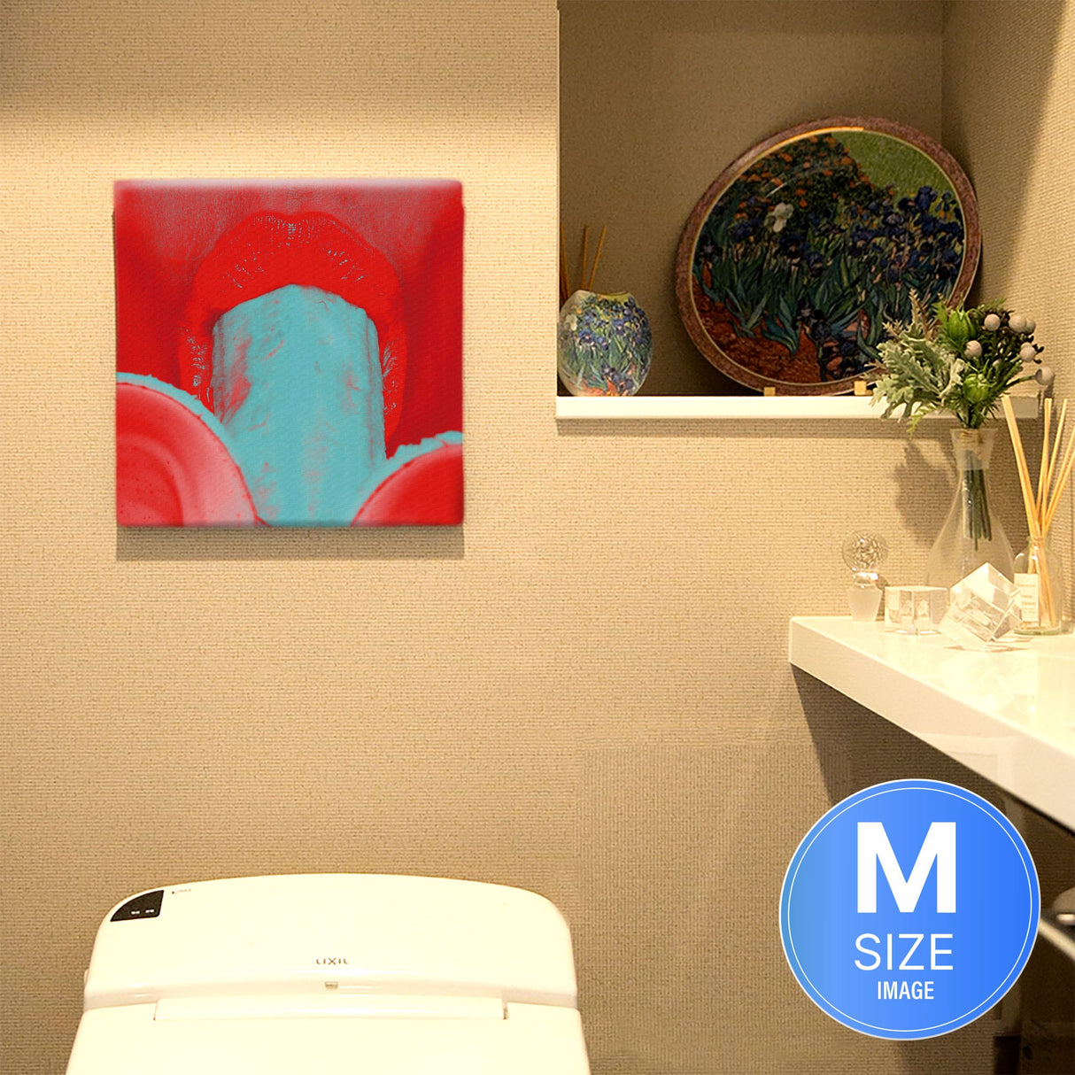 ガールズをモチーフにしたファブリックパネル 写真 アート ccc-0006 - ArtDeli. アートパネル専門店