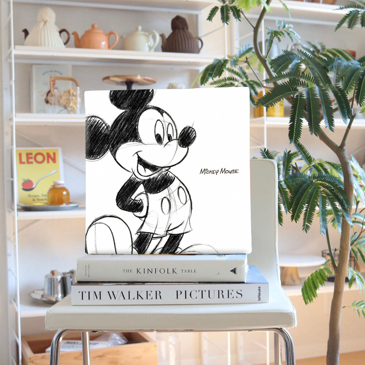 ミッキーのファブリックパネル ディズニー 一人暮らし dsn-0008