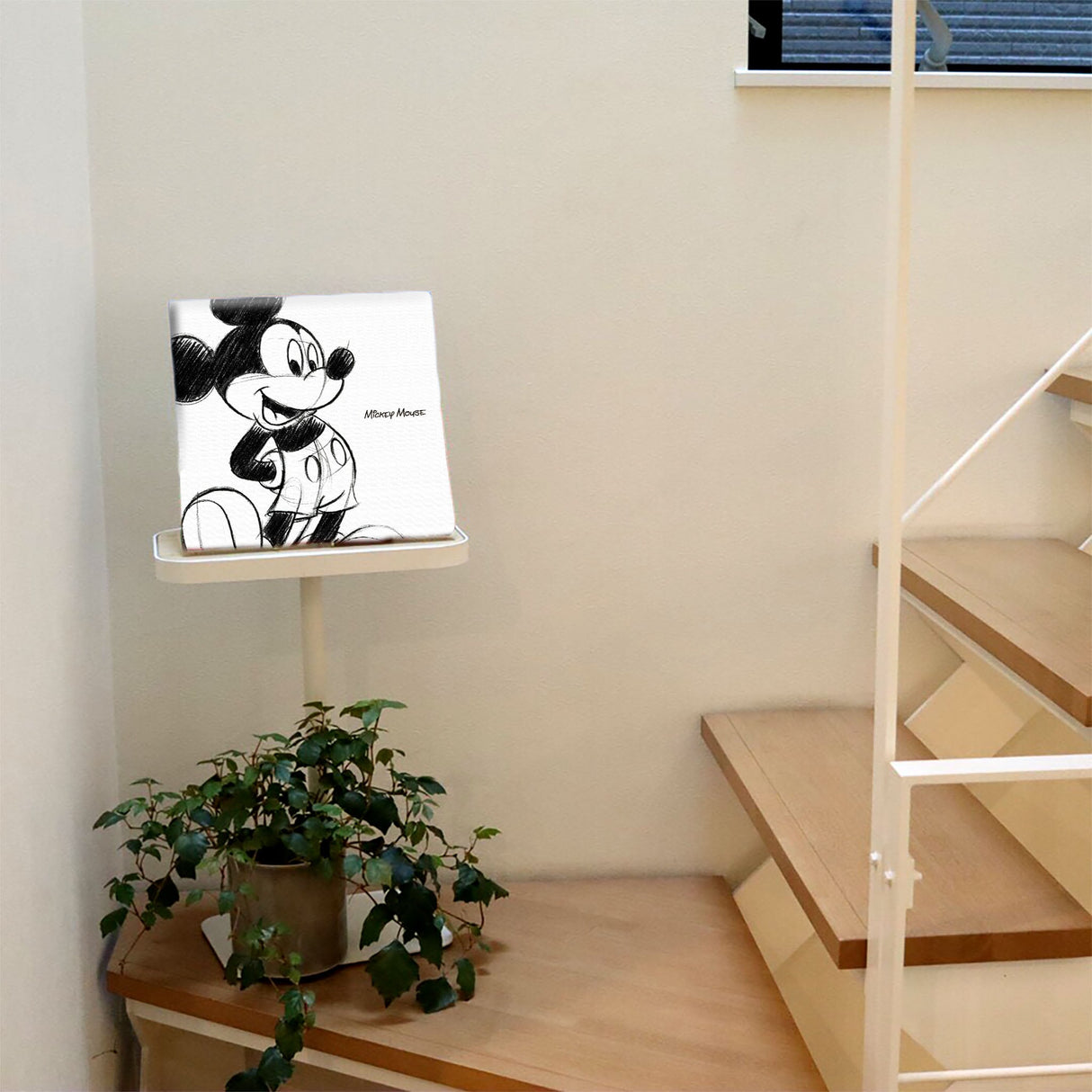 ミッキーのファブリックパネル ディズニー 一人暮らし dsn-0008