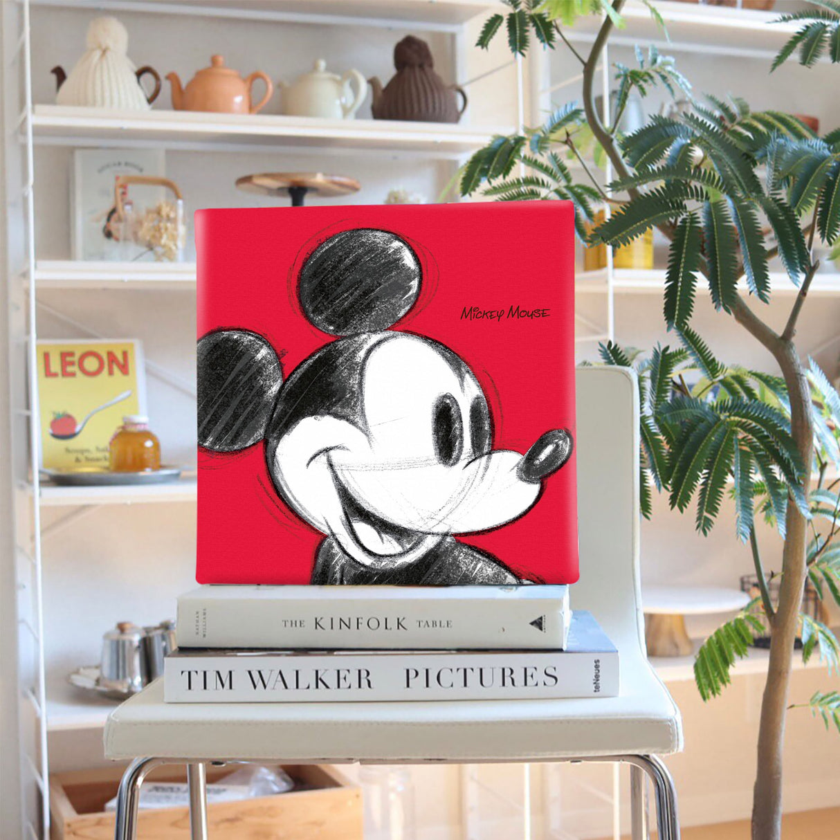 ディズニー(ミッキー)のファブリックパネル ディズニー アート dsn-0011