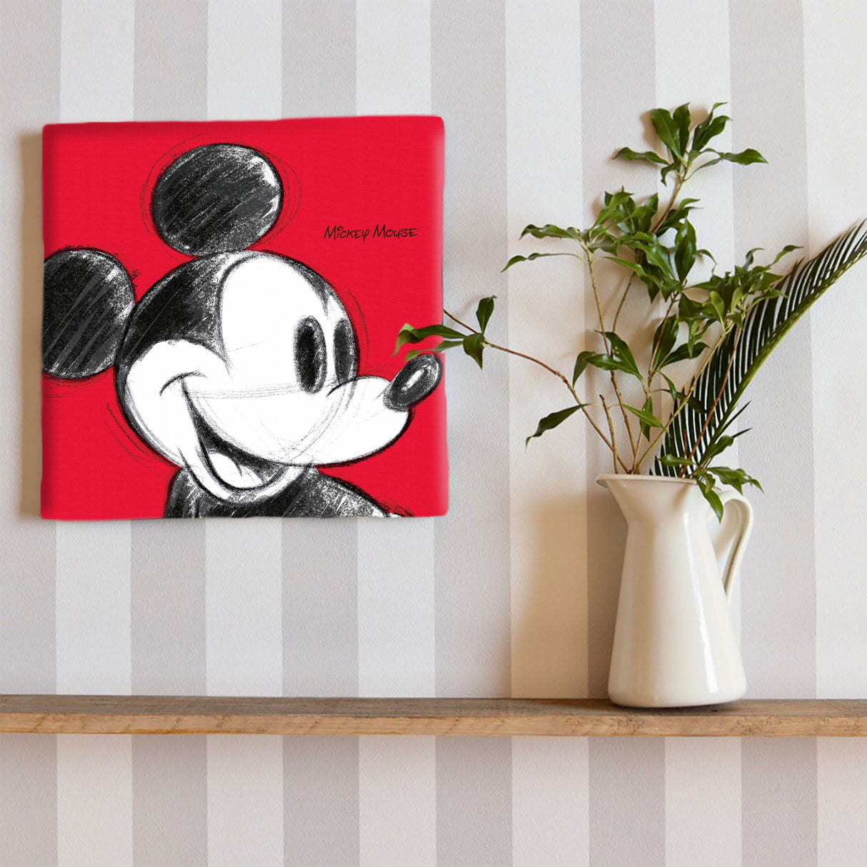 ディズニー(ミッキー)のファブリックパネル ディズニー アート dsn-0011