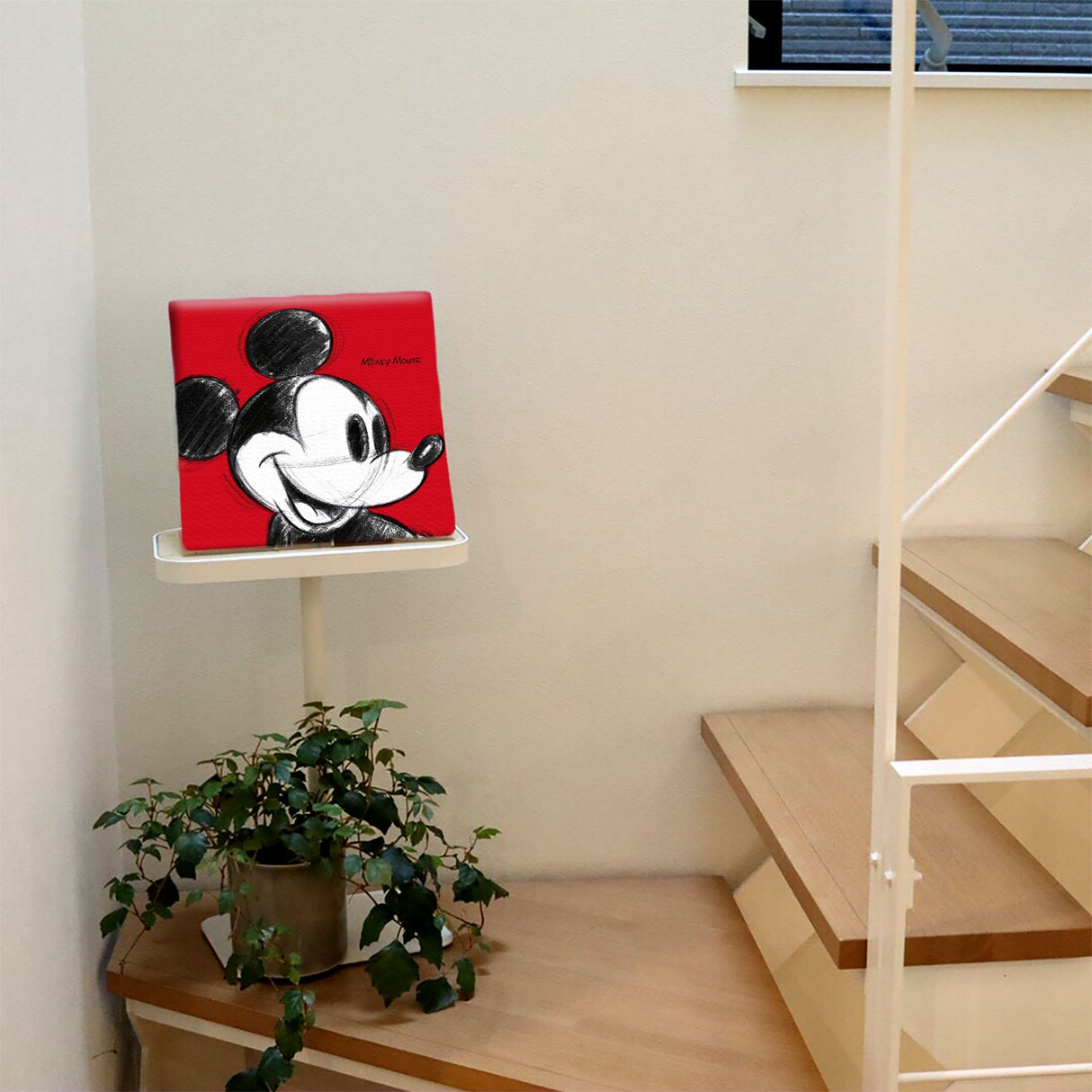 ディズニー(ミッキー)のファブリックパネル ディズニー アート dsn-0011