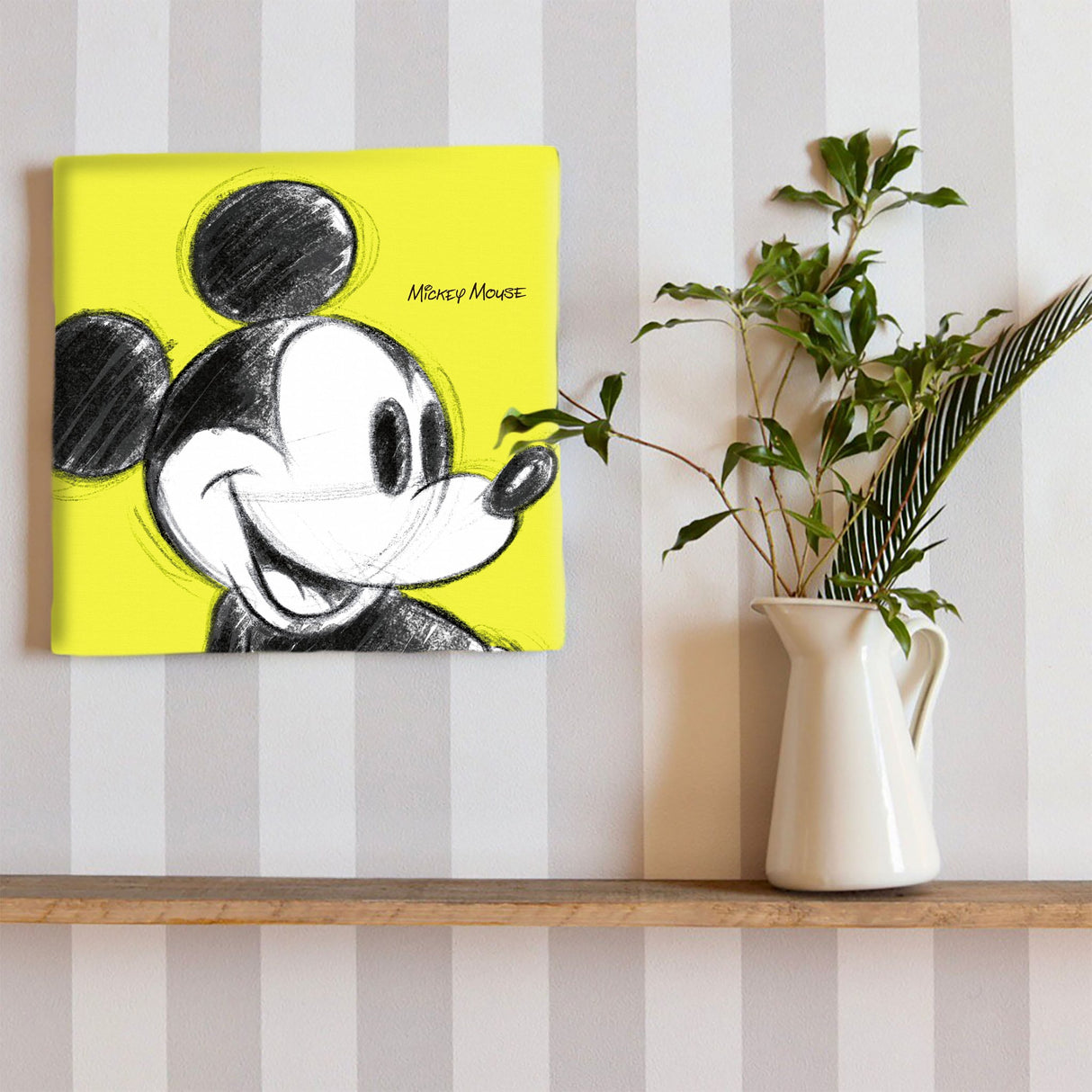 ディズニー(ミッキー)のファブリックパネル ディズニー ウォールデコ dsn-0012