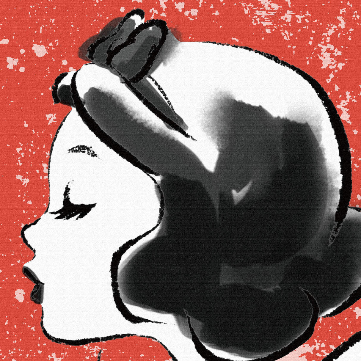 プリンセスシリーズのアートパネル 白雪姫 ディズニー 一人暮らし dsn-0186 - ArtDeli. アートパネル専門店