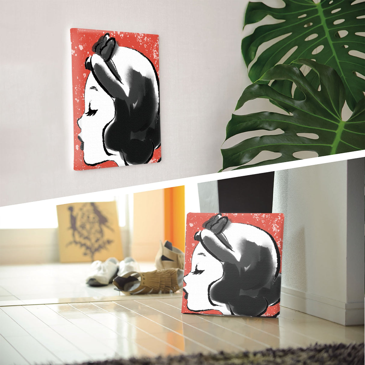 プリンセスシリーズのアートパネル 白雪姫 ディズニー 一人暮らし dsn-0186 - ArtDeli. アートパネル専門店