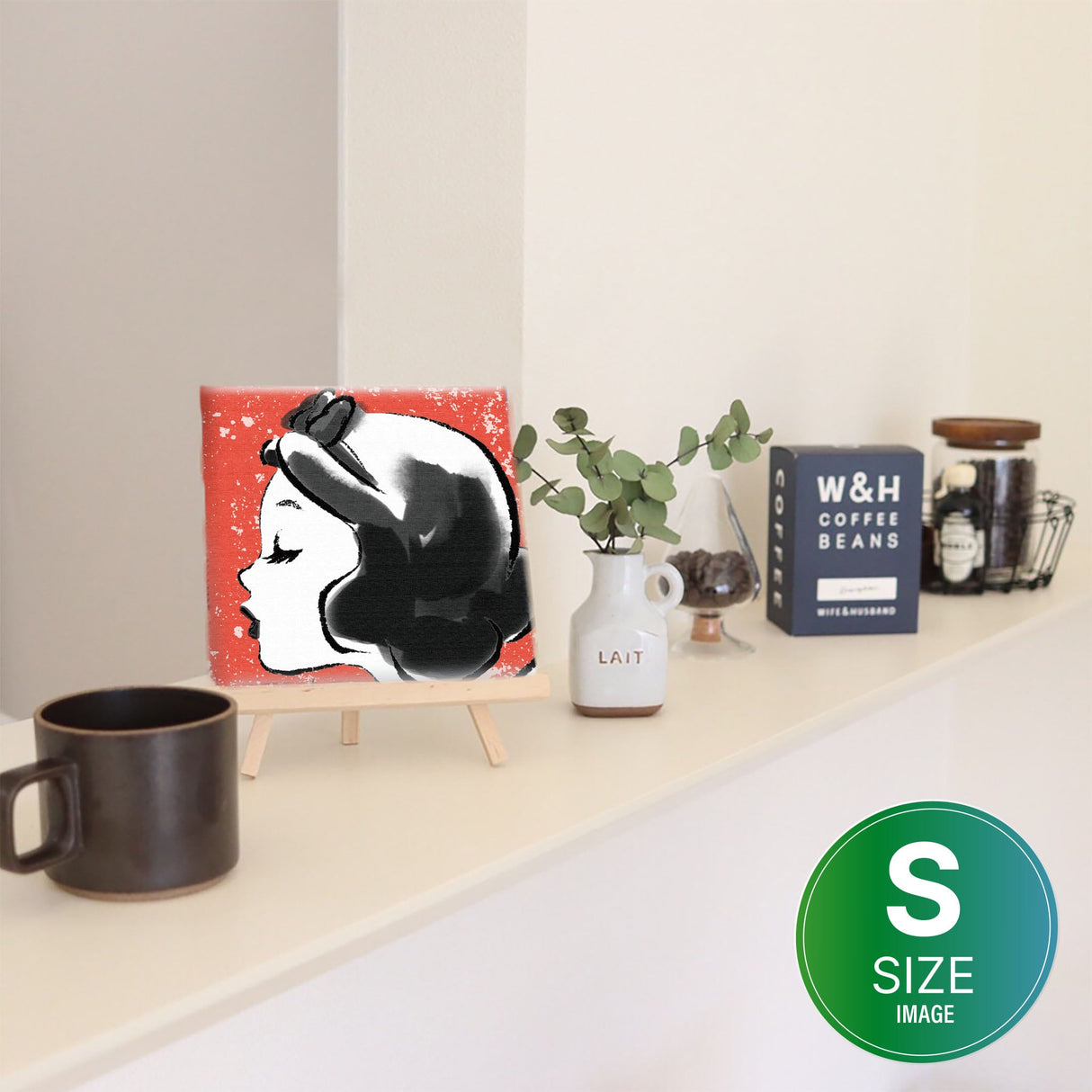 プリンセスシリーズのアートパネル 白雪姫 ディズニー 一人暮らし dsn-0186 - ArtDeli. アートパネル専門店