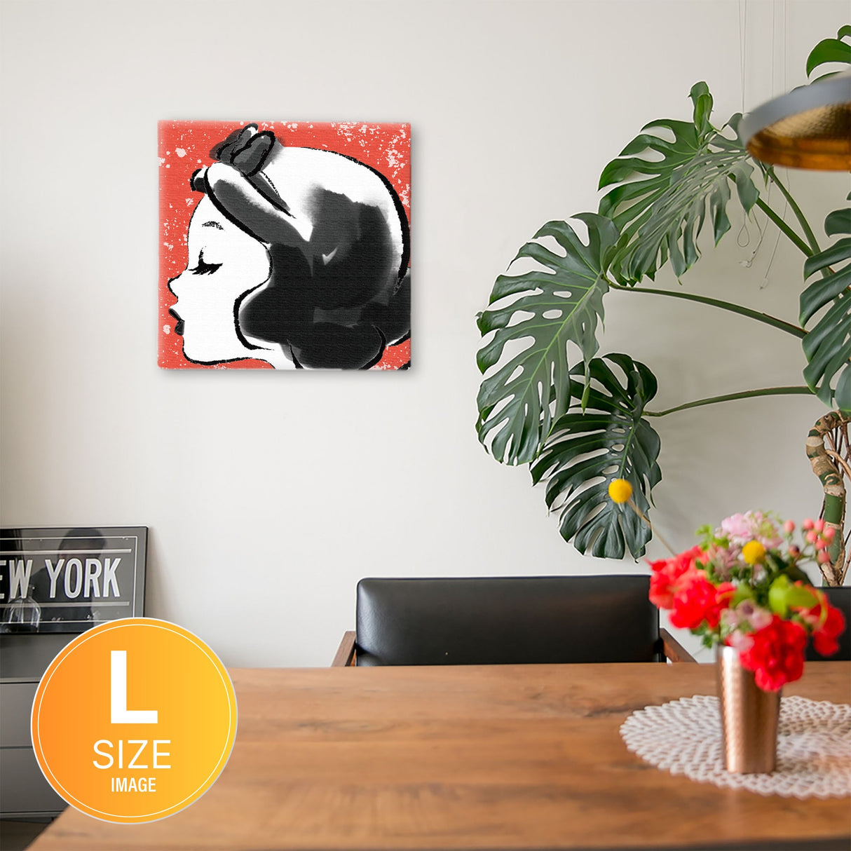 プリンセスシリーズのアートパネル 白雪姫 ディズニー 一人暮らし dsn-0186 - ArtDeli. アートパネル専門店