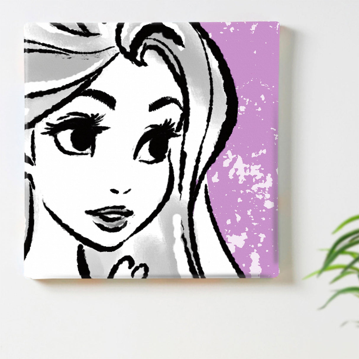 プリンセスシリーズのアートパネル ラプンツェル(塔の上のラプンツェル) ディズニー アート dsn-0187 - ArtDeli. アートパネル専門店