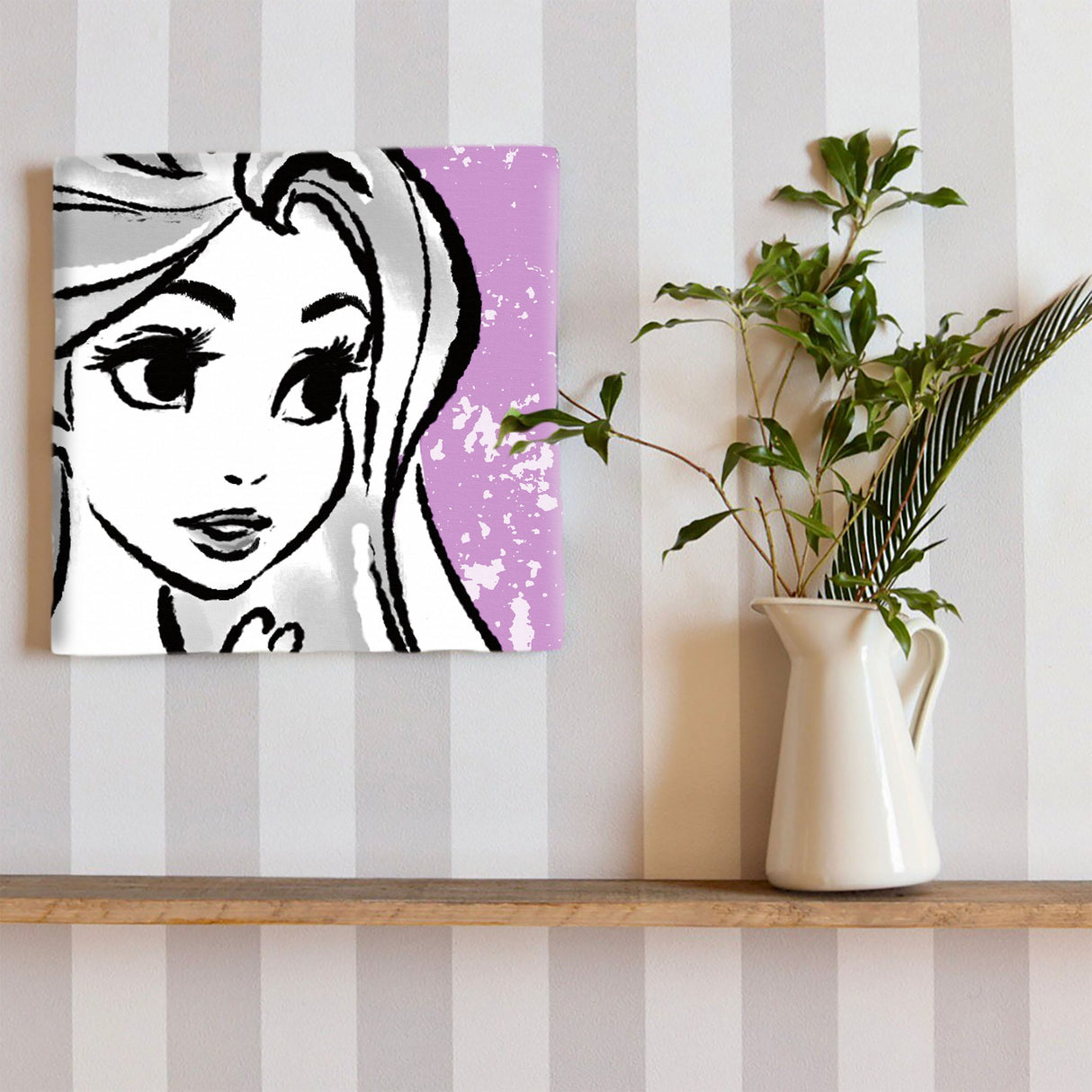 プリンセスシリーズのアートパネル ラプンツェル(塔の上のラプンツェル) ディズニー アート dsn-0187 - ArtDeli. アートパネル専門店