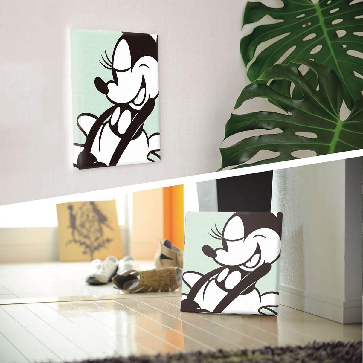 ミニーのアートパネル Disney アート dsn-0196 - ArtDeli. アートパネル専門店