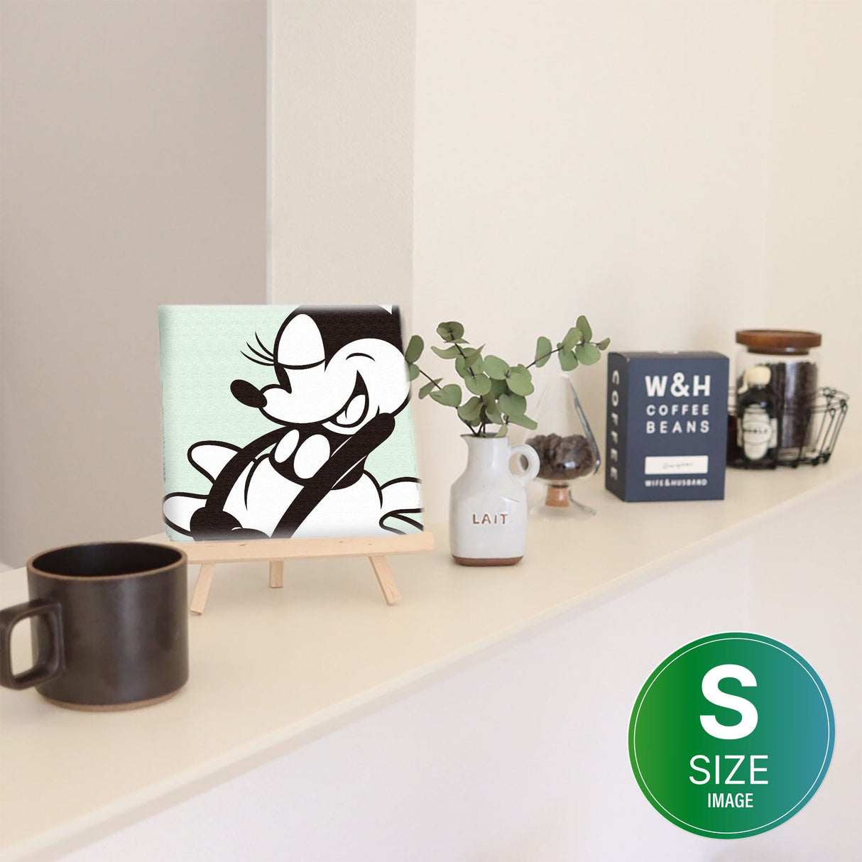 ミニーのアートパネル Disney アート dsn-0196 - ArtDeli. アートパネル専門店