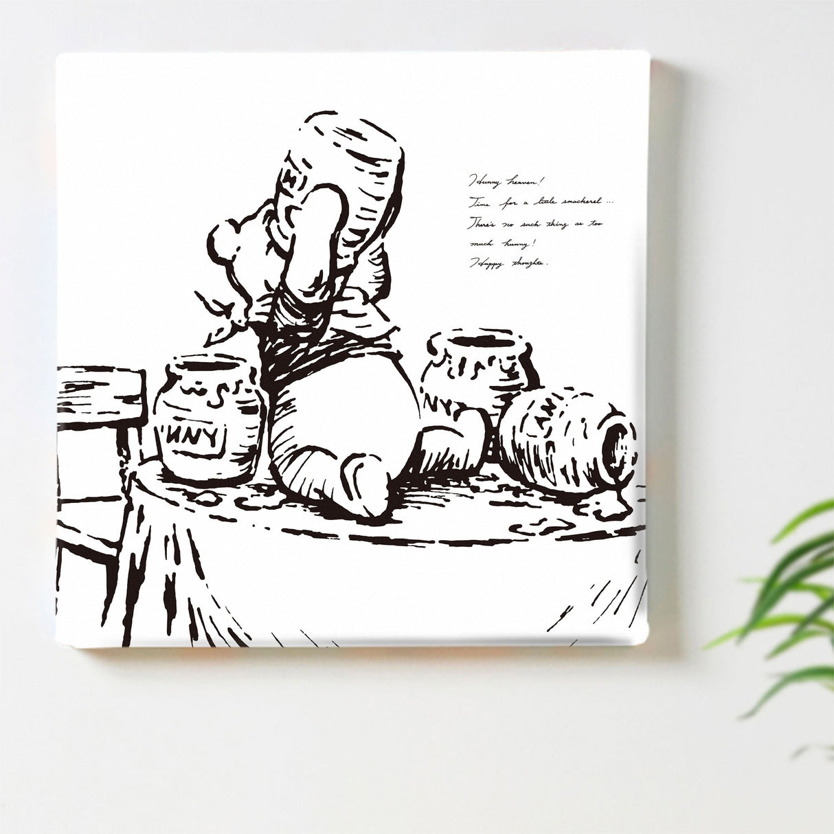 くまのプーさんのアートパネル Disney 雑貨 dsn-0200