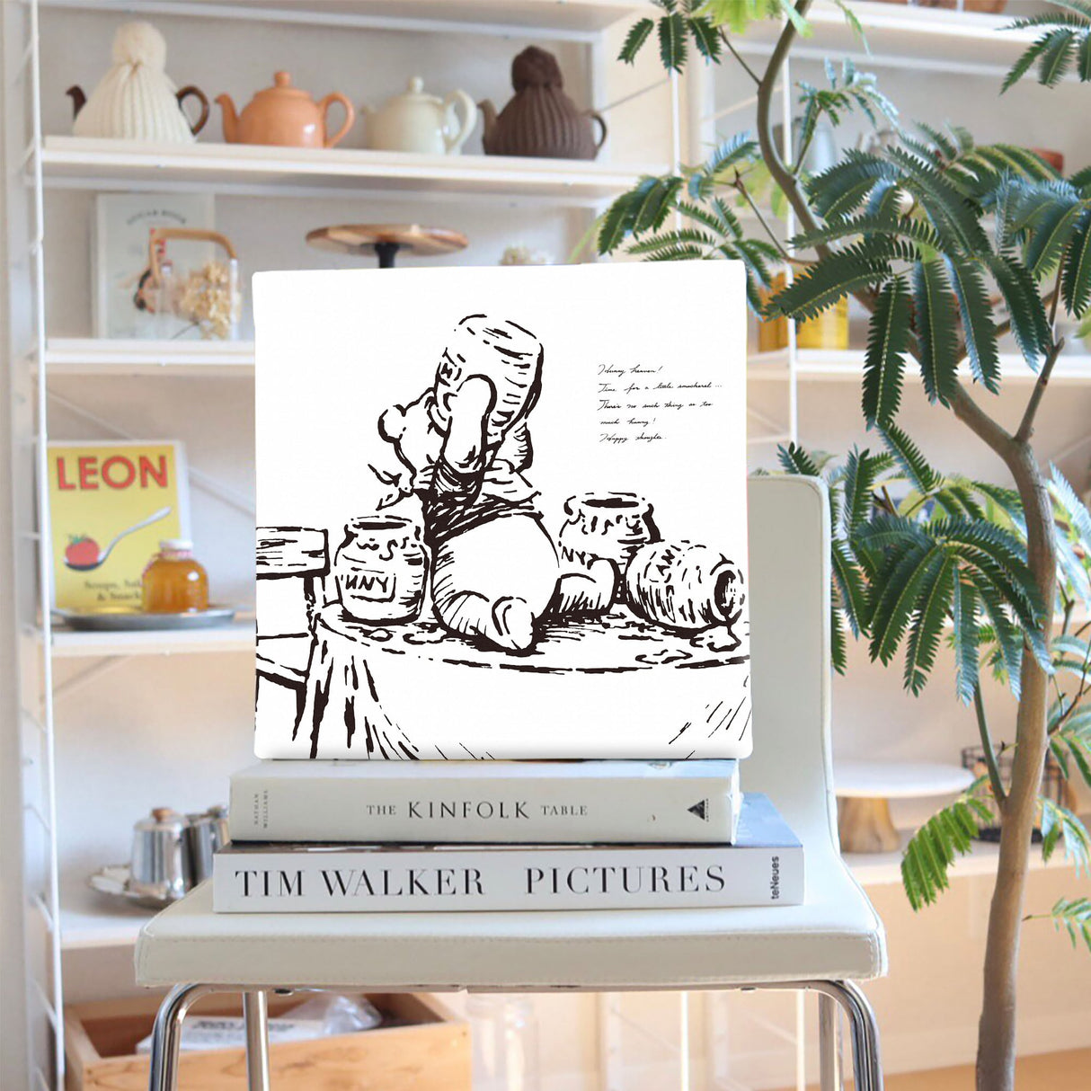 くまのプーさんのアートパネル Disney 雑貨 dsn-0200