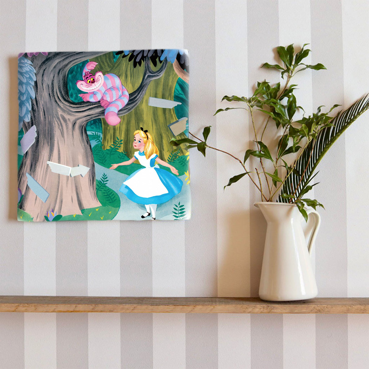 アリスのファブリックボード Disney アリス・イン・ワンダーランド アート dsn-0204