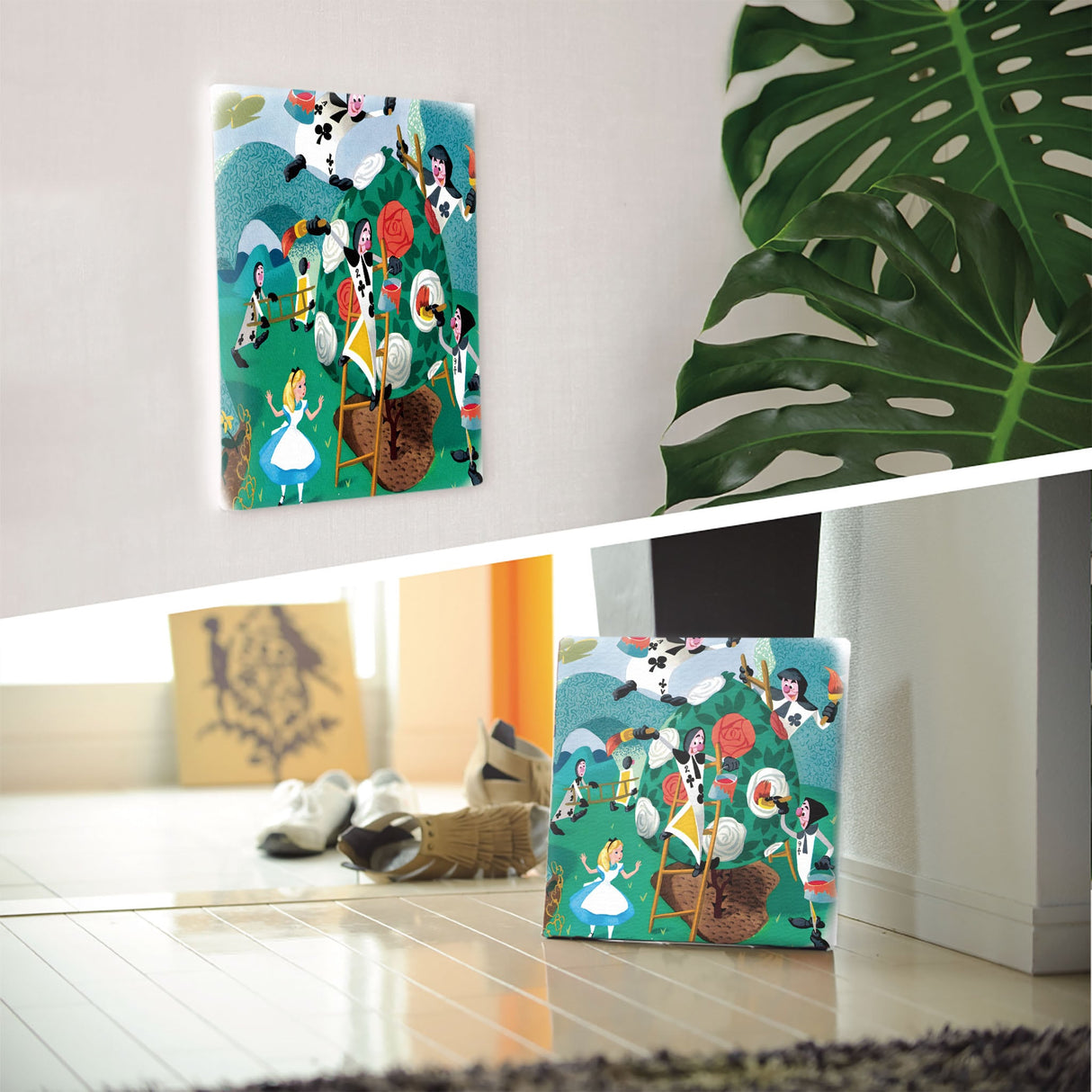 アリスの壁掛けアート Disney アリス・イン・ワンダーランド アート dsn-0209