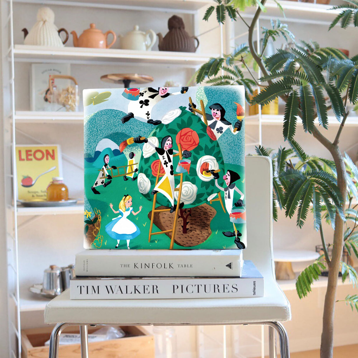 アリスの壁掛けアート Disney アリス・イン・ワンダーランド アート dsn-0209