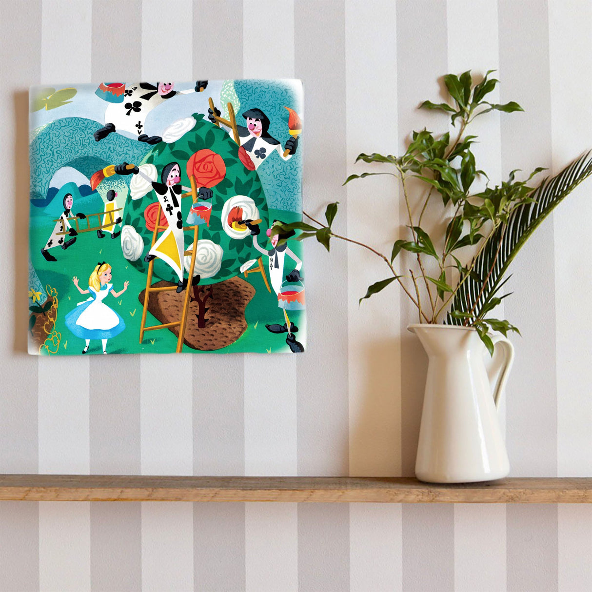 アリスの壁掛けアート Disney アリス・イン・ワンダーランド アート dsn-0209