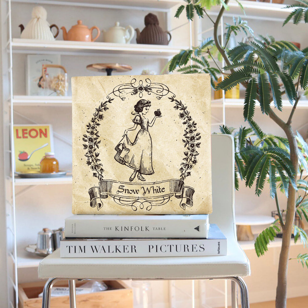 Snow White Fabric Panel Snow White Disney Wall Decor dsn-0251