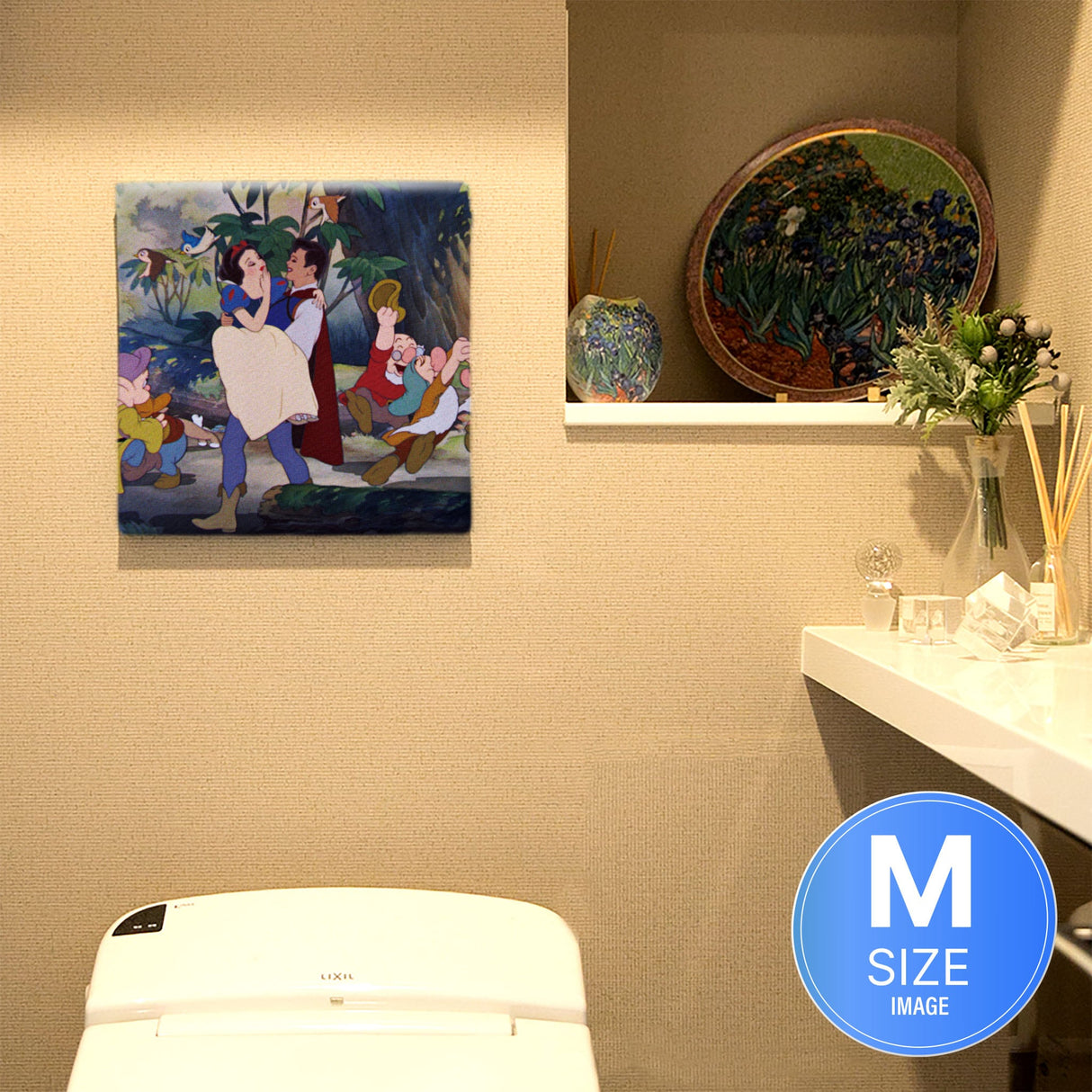 白雪姫のアートパネル ディズニープリンセス ディズニー 雑貨 dsn-0262 - ArtDeli. アートパネル専門店