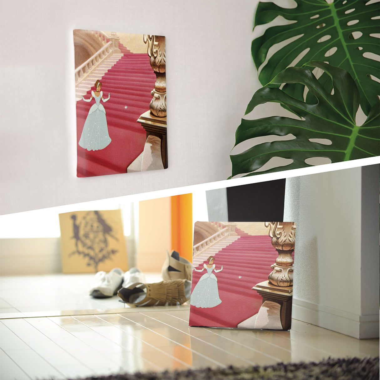 シンデレラのファブリックボード ディズニープリンセス Disney ウォールデコ dsn-0265 - ArtDeli. アートパネル専門店