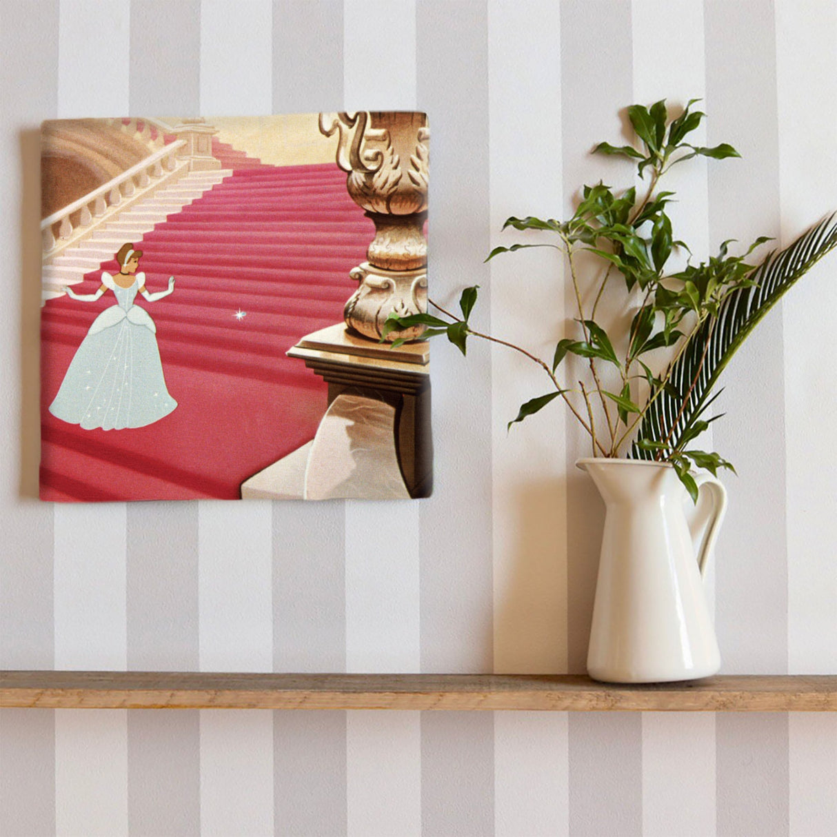 シンデレラのファブリックボード ディズニープリンセス Disney ウォールデコ dsn-0265 - ArtDeli. アートパネル専門店